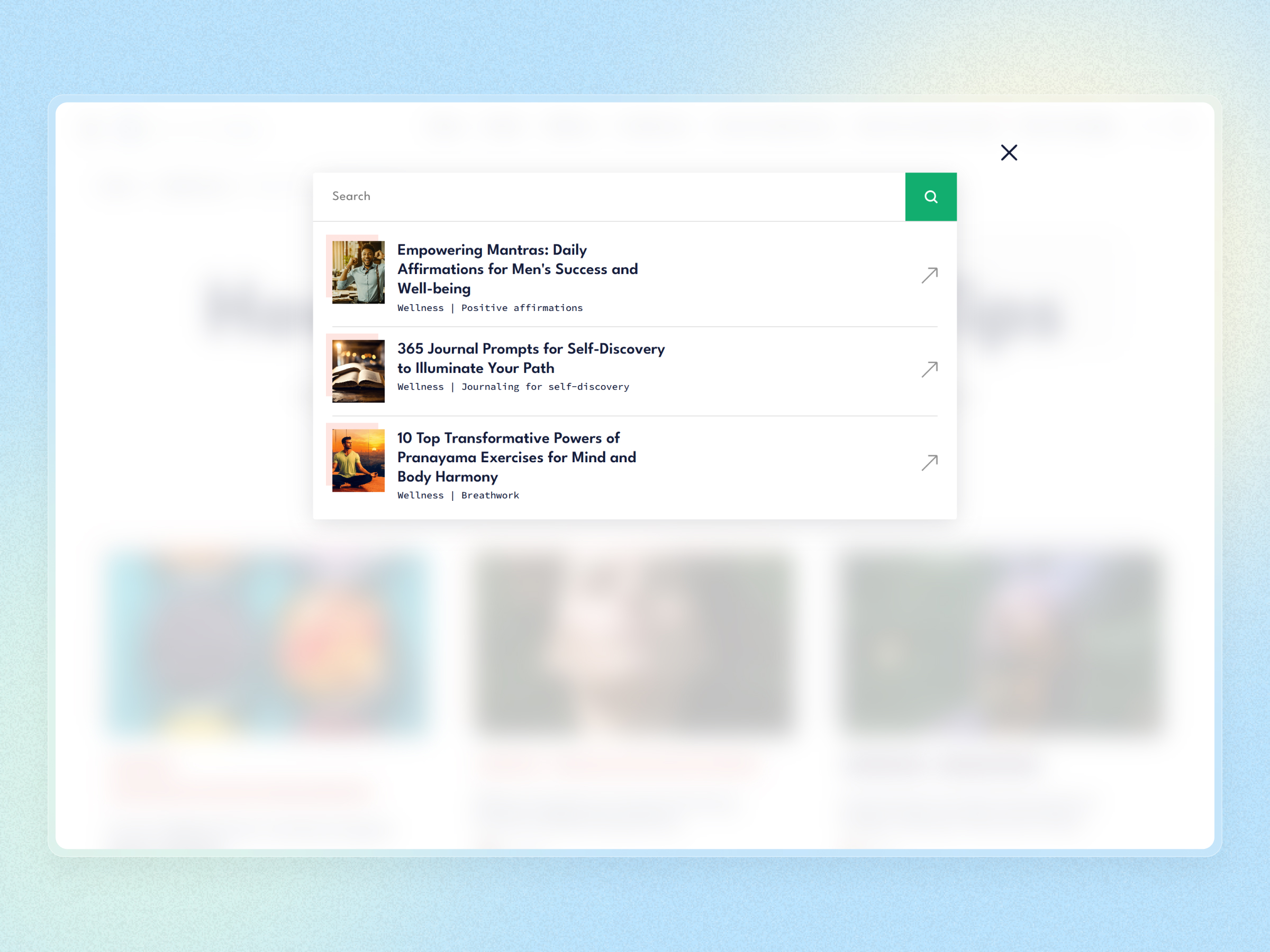 Better Mind Vibes Blog Website | Craftnotion