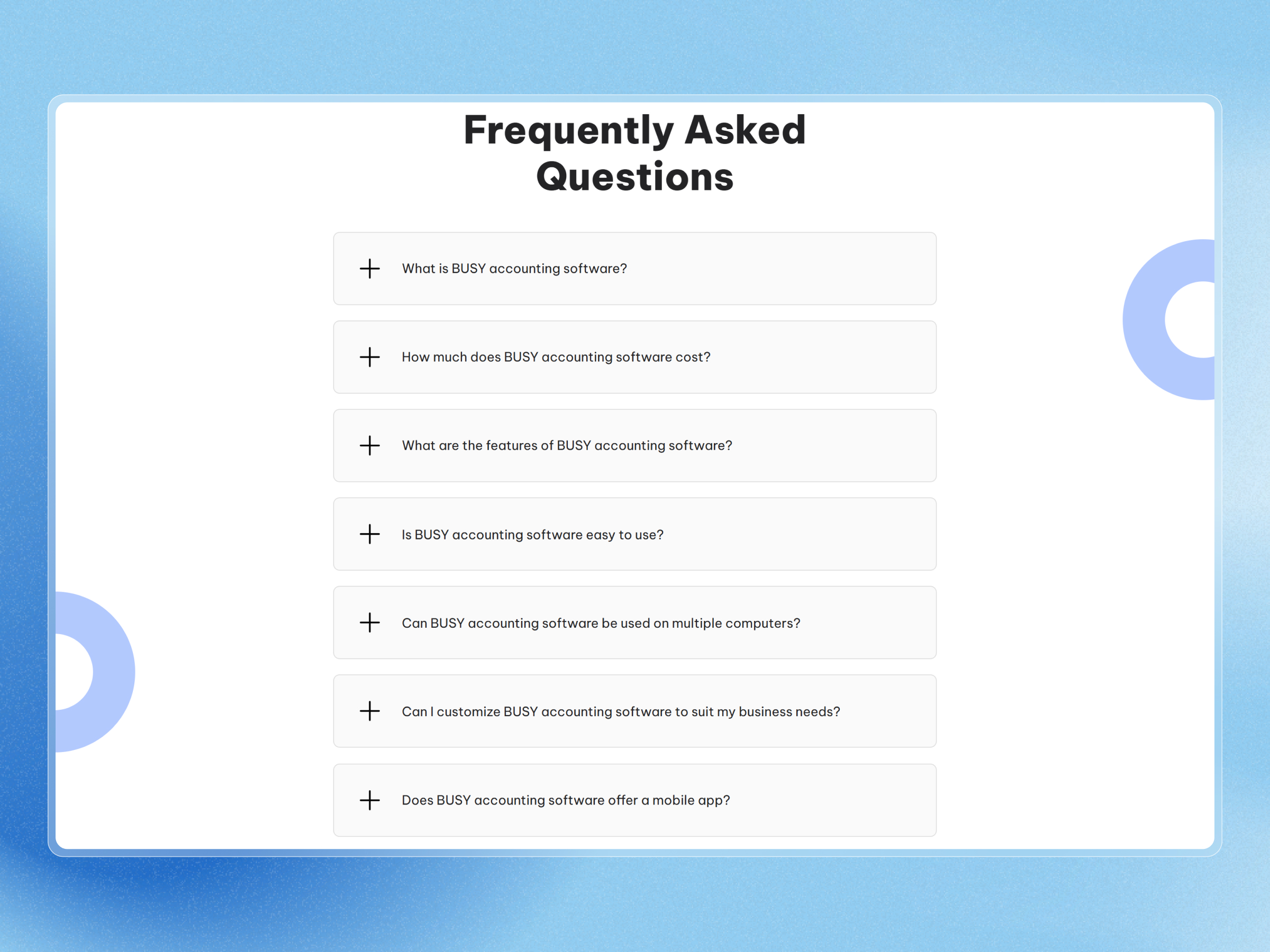 Busy Business Website Cover