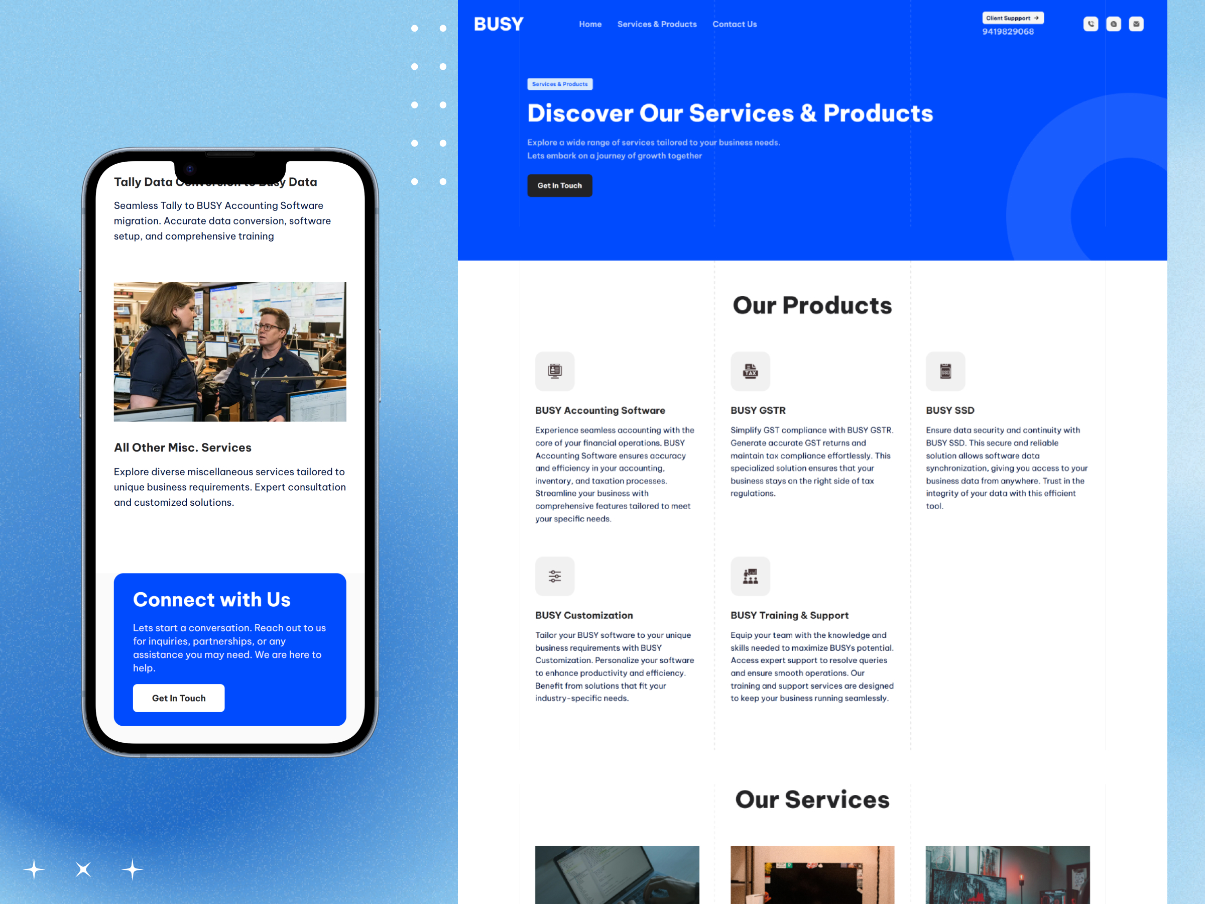 Busy Business Website | Craftnotion