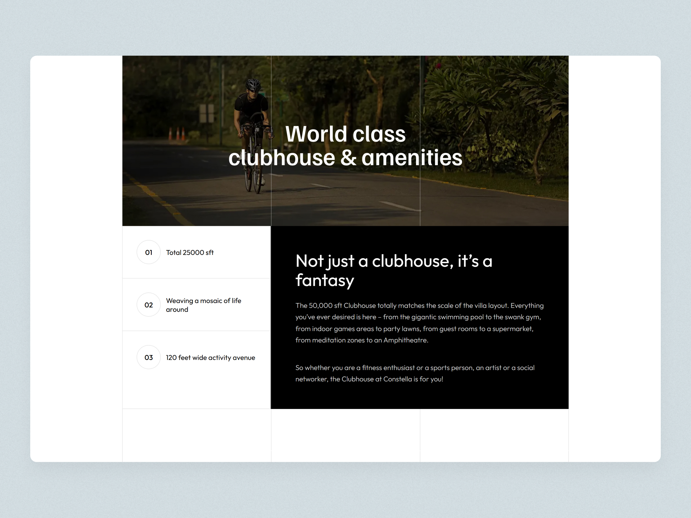 Constella Premium Real Estate Website | Craftnotion