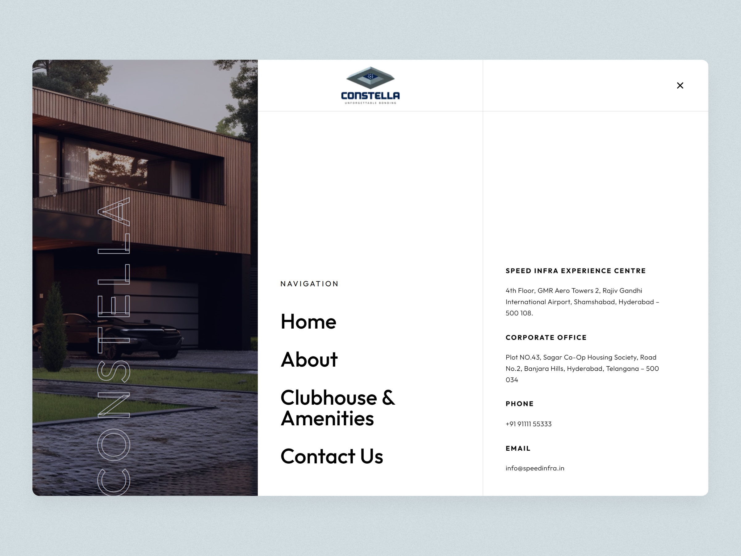 Constella Premium Real Estate Website | Craftnotion