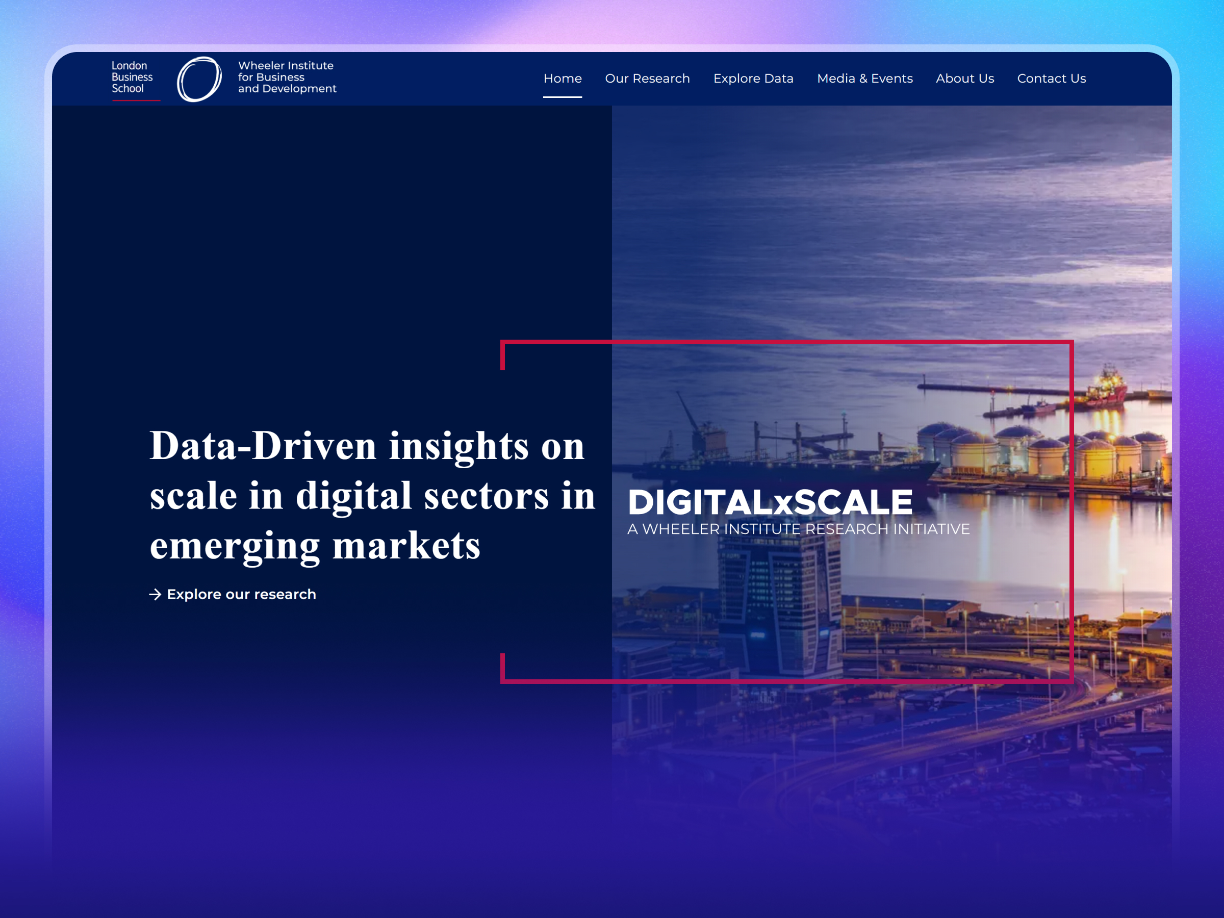 DigitalXScale | Wheeler Institute for Business and Development | Craftnotion