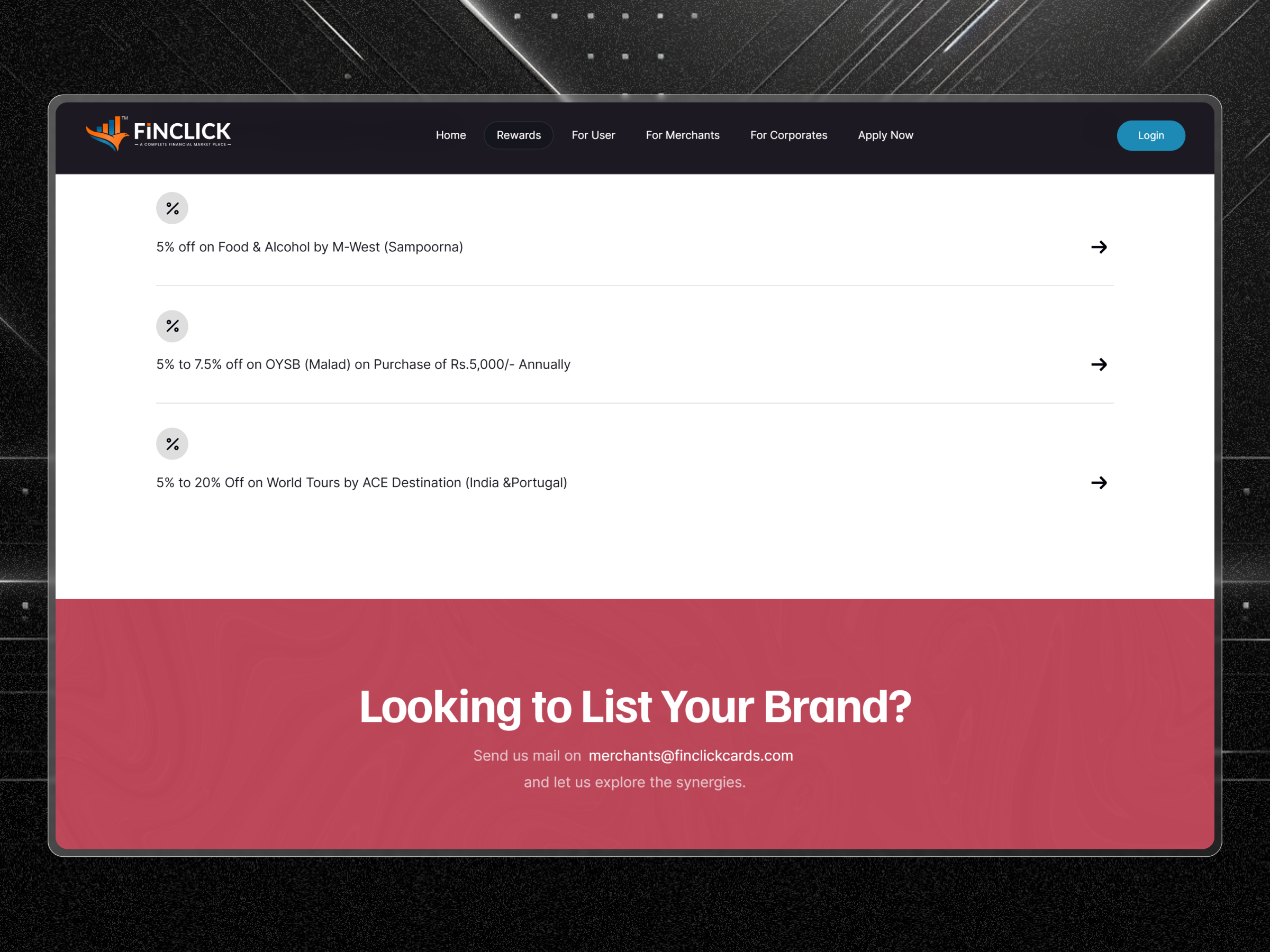 Finclick Membership Platform | Craftnotion