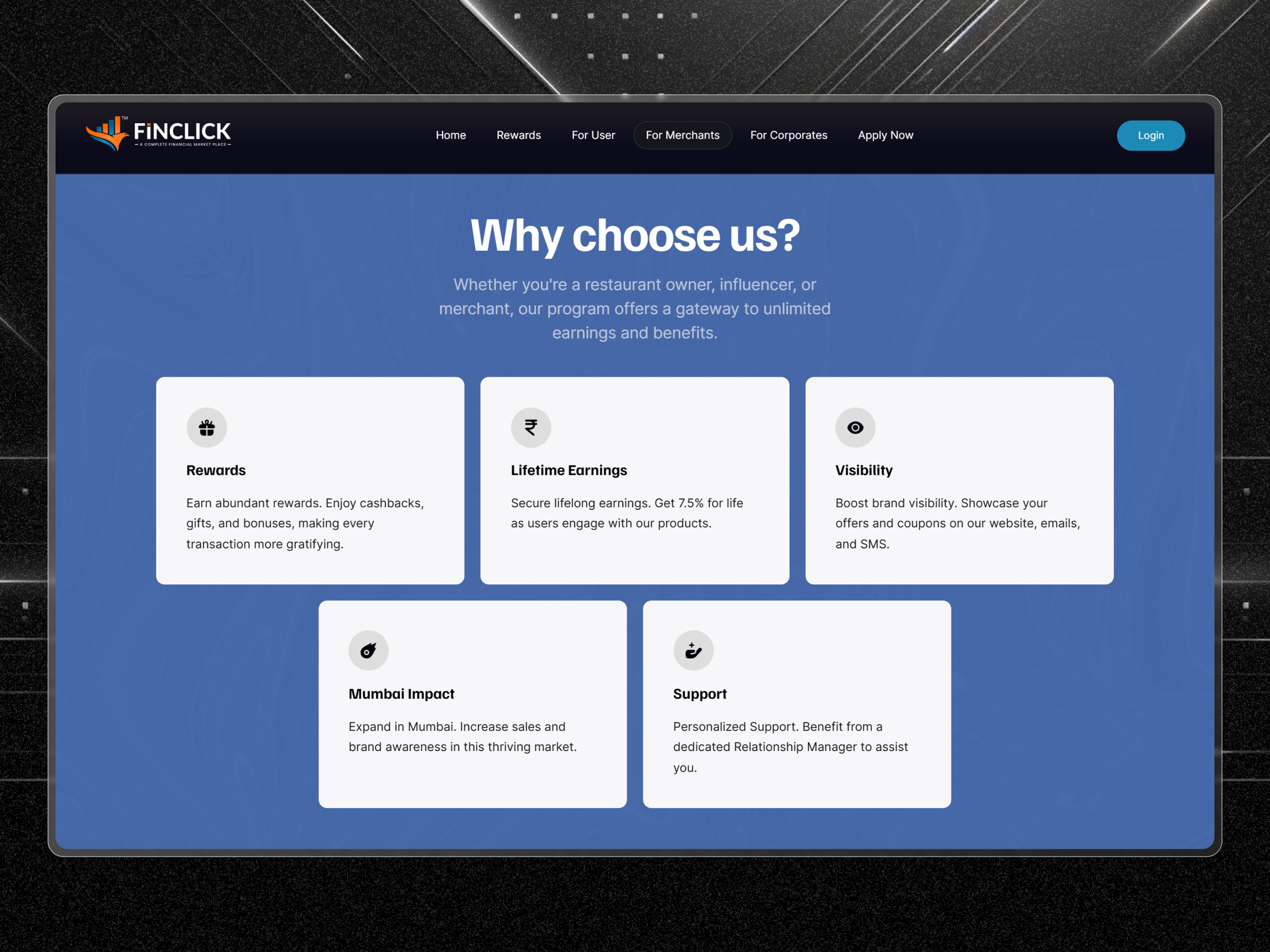 Finclick Membership Platform | Craftnotion