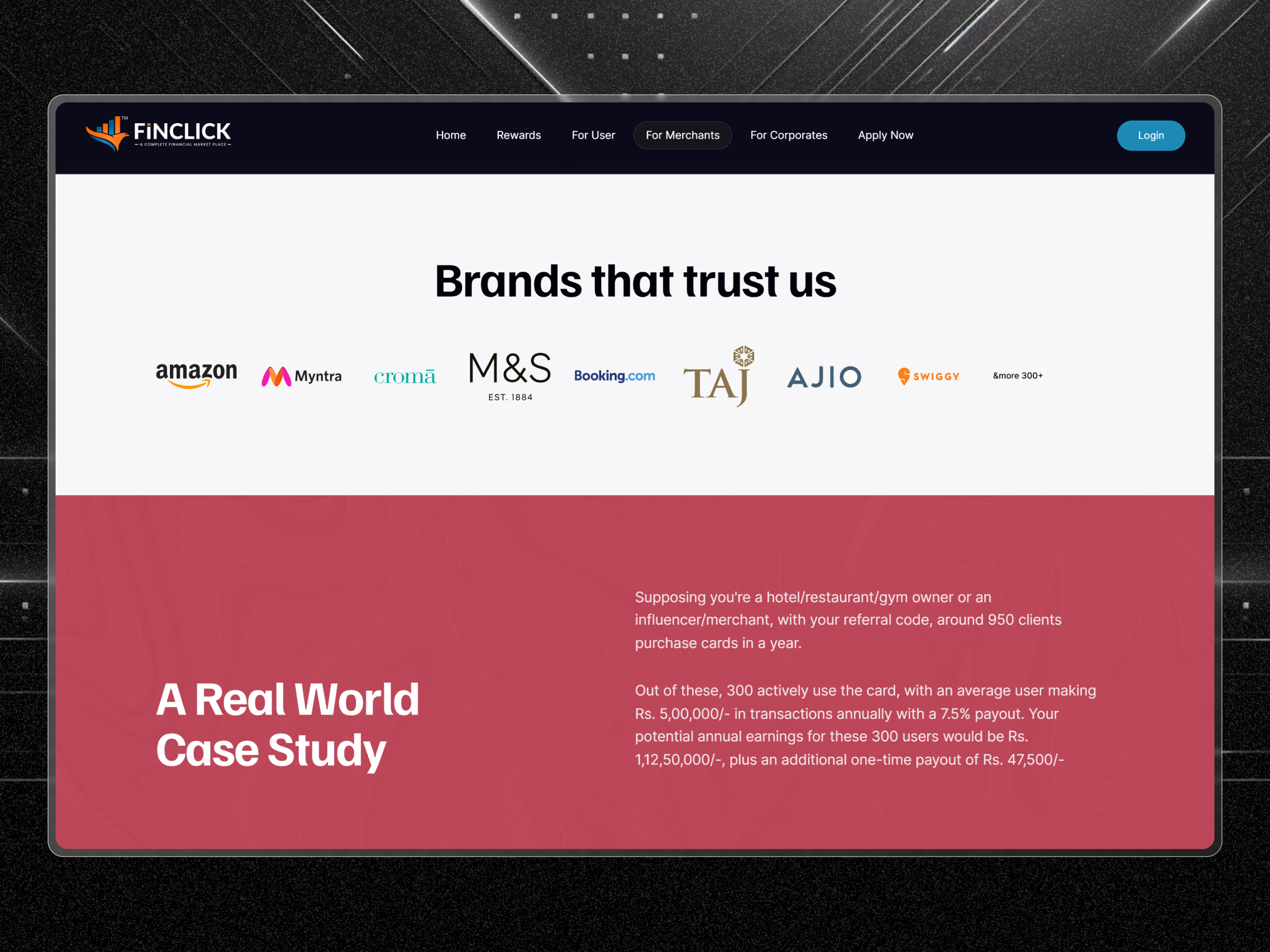 Finclick Membership Platform | Craftnotion
