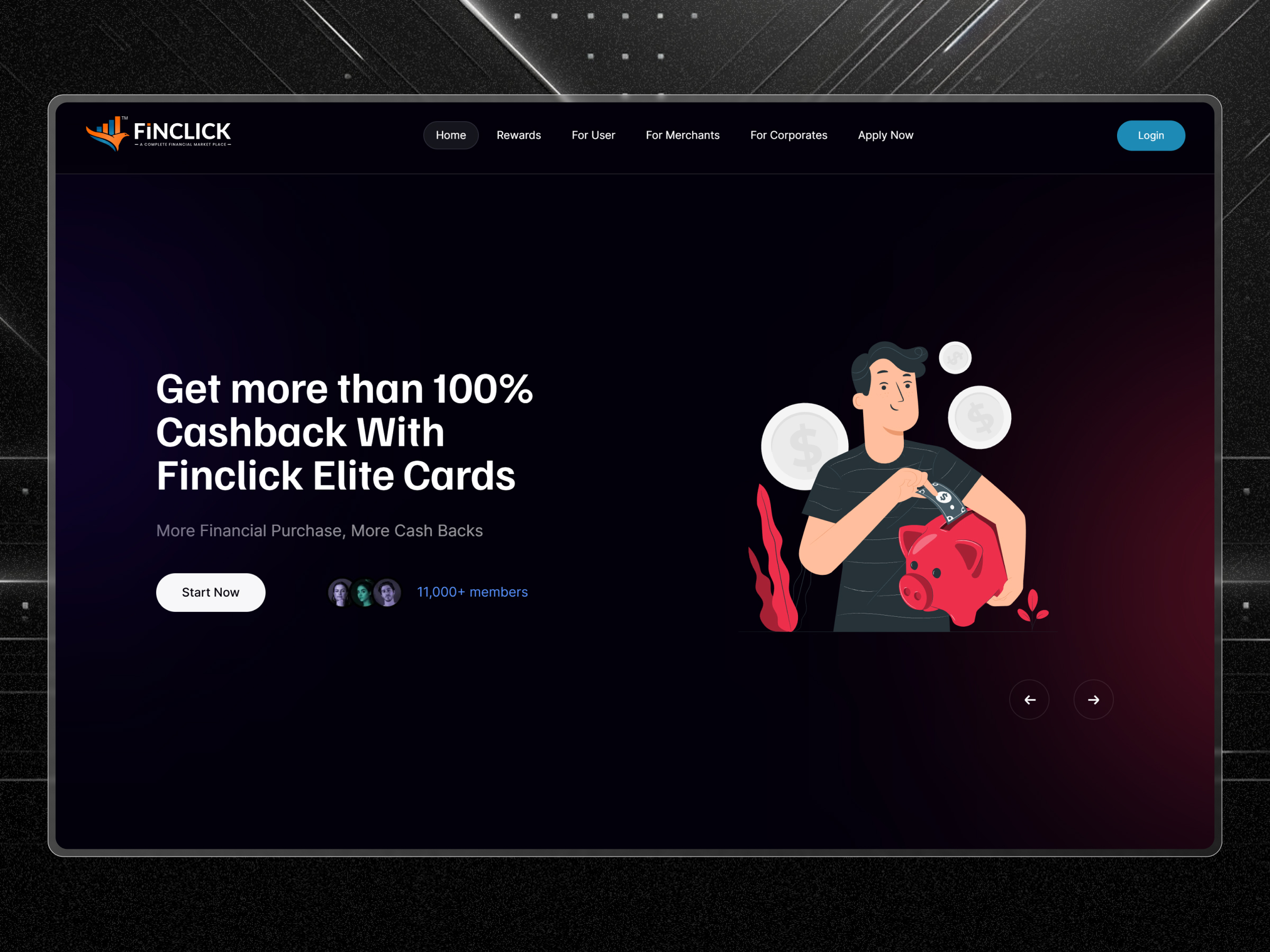 Finclick Membership Platform | Craftnotion