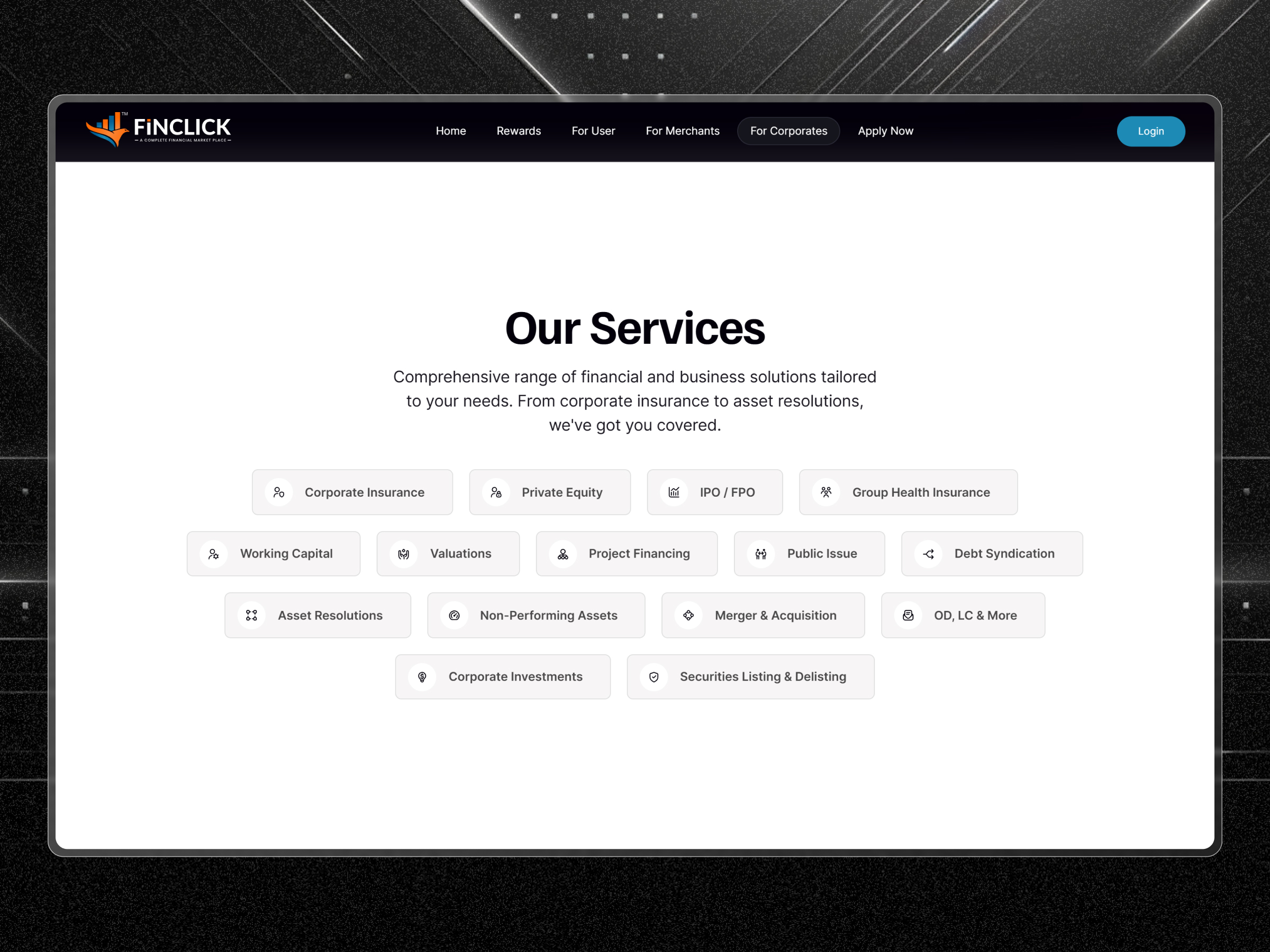Finclick Membership Platform | Craftnotion