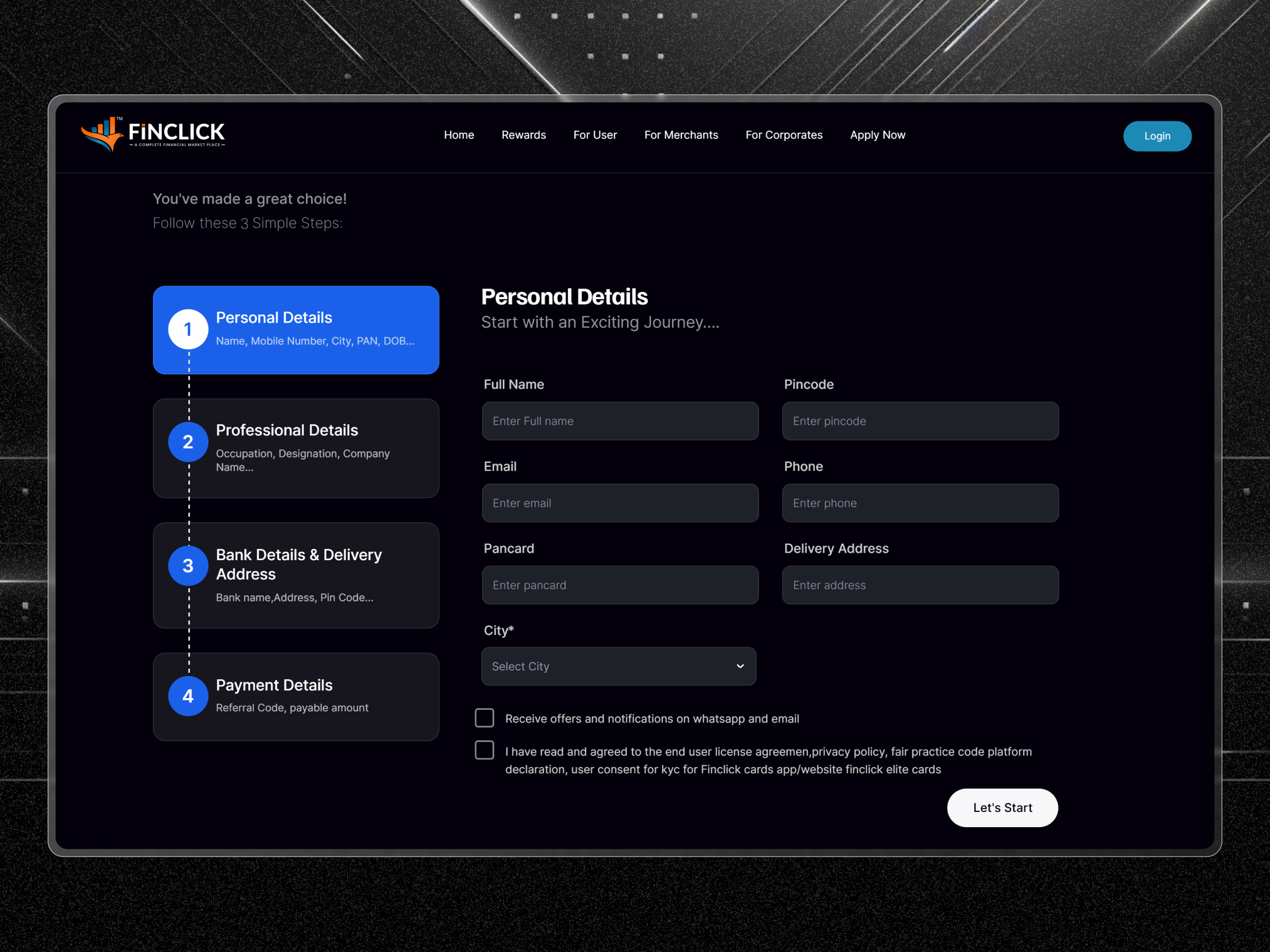 Finclick Membership Platform | Craftnotion