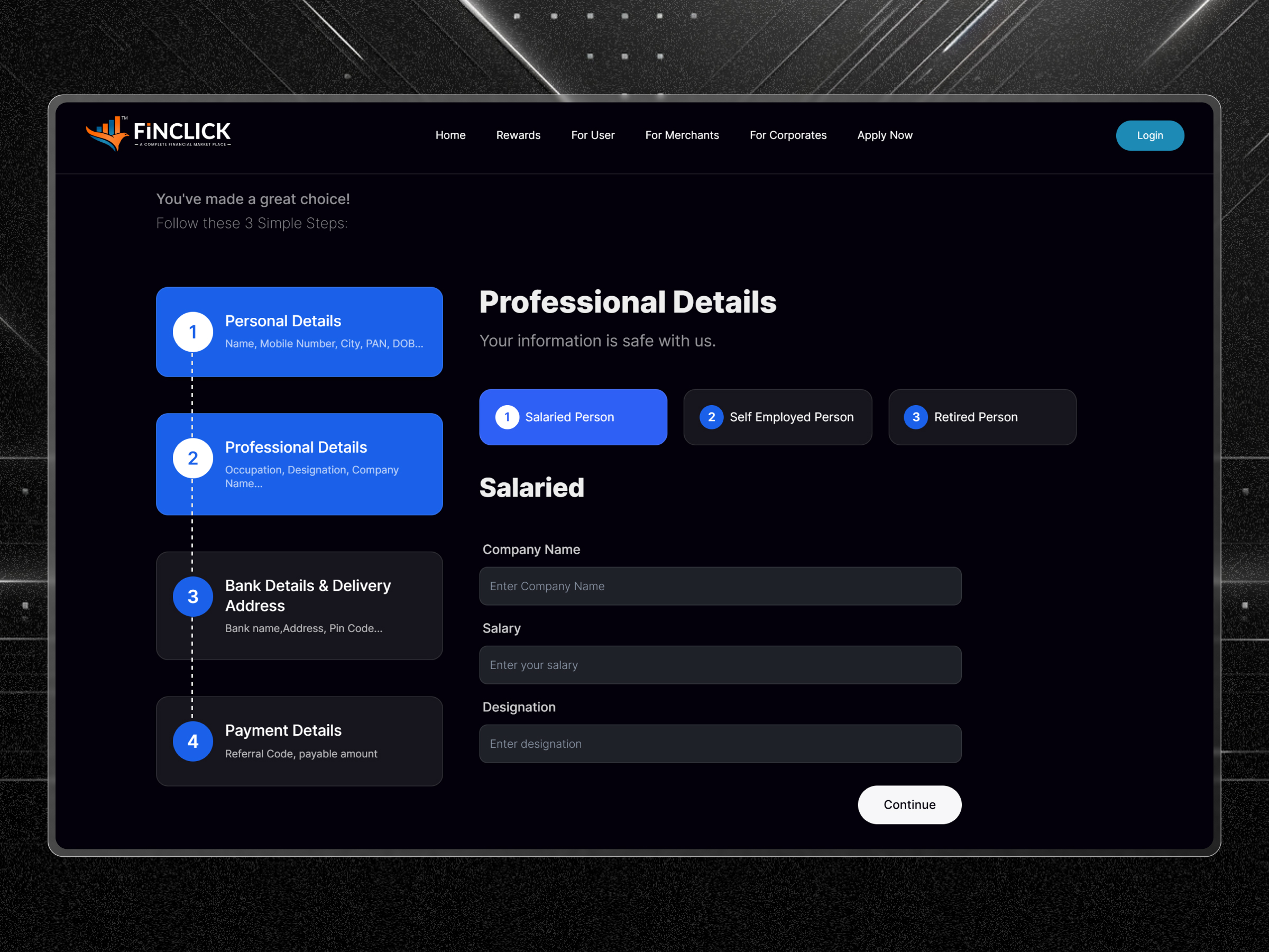 Finclick Membership Platform | Craftnotion