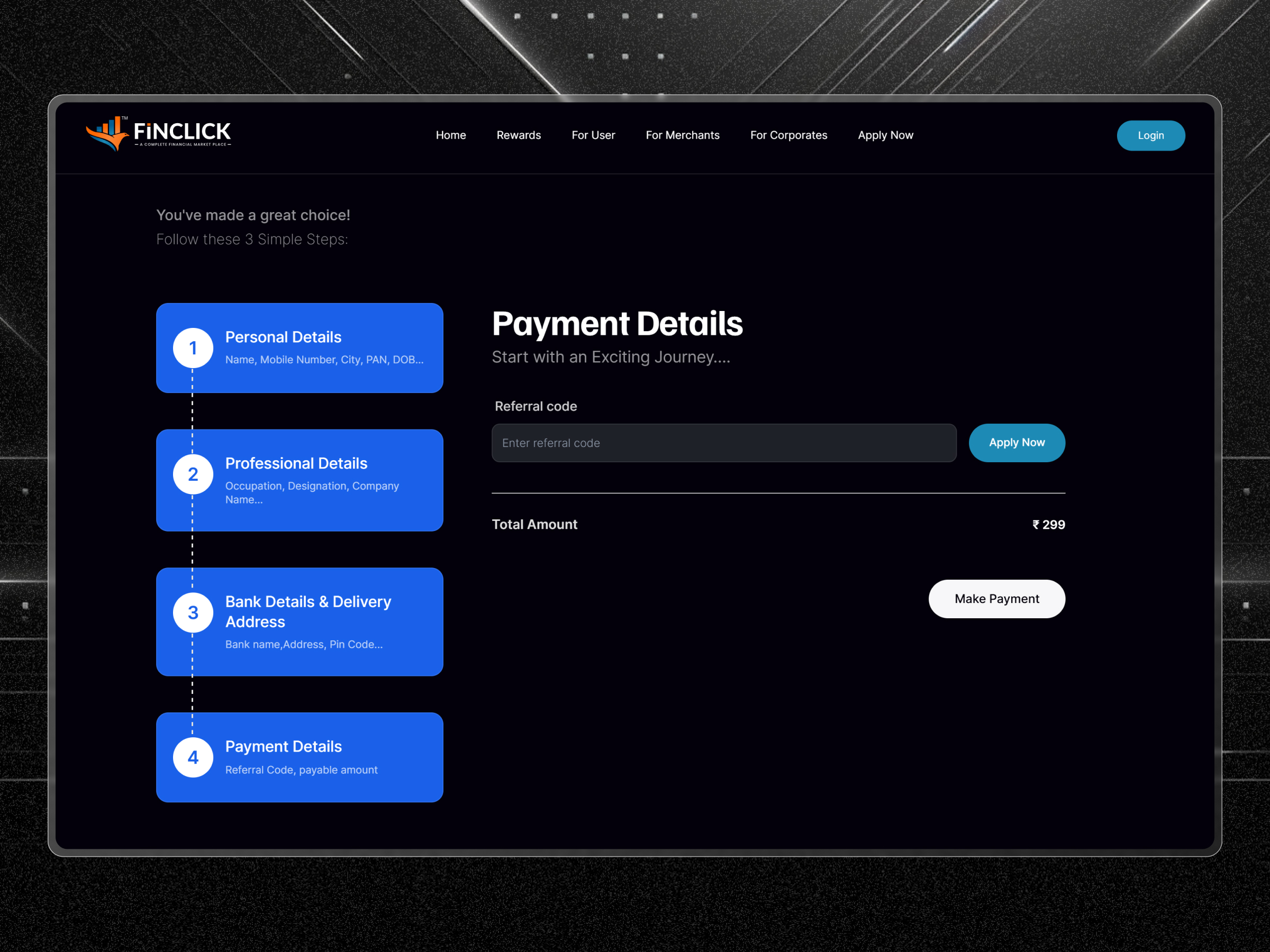 Finclick Membership Platform | Craftnotion