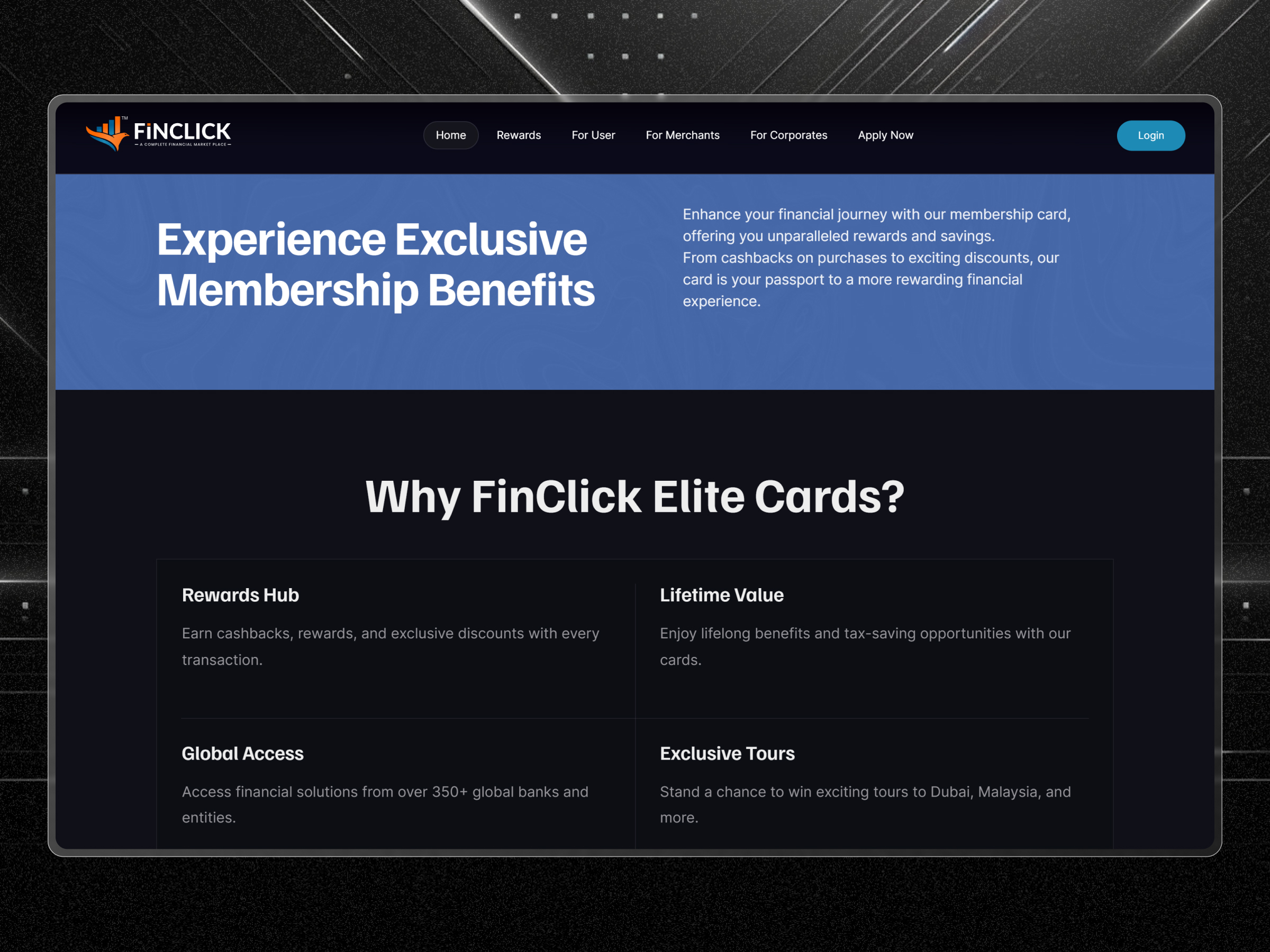 Finclick Membership Platform | Craftnotion