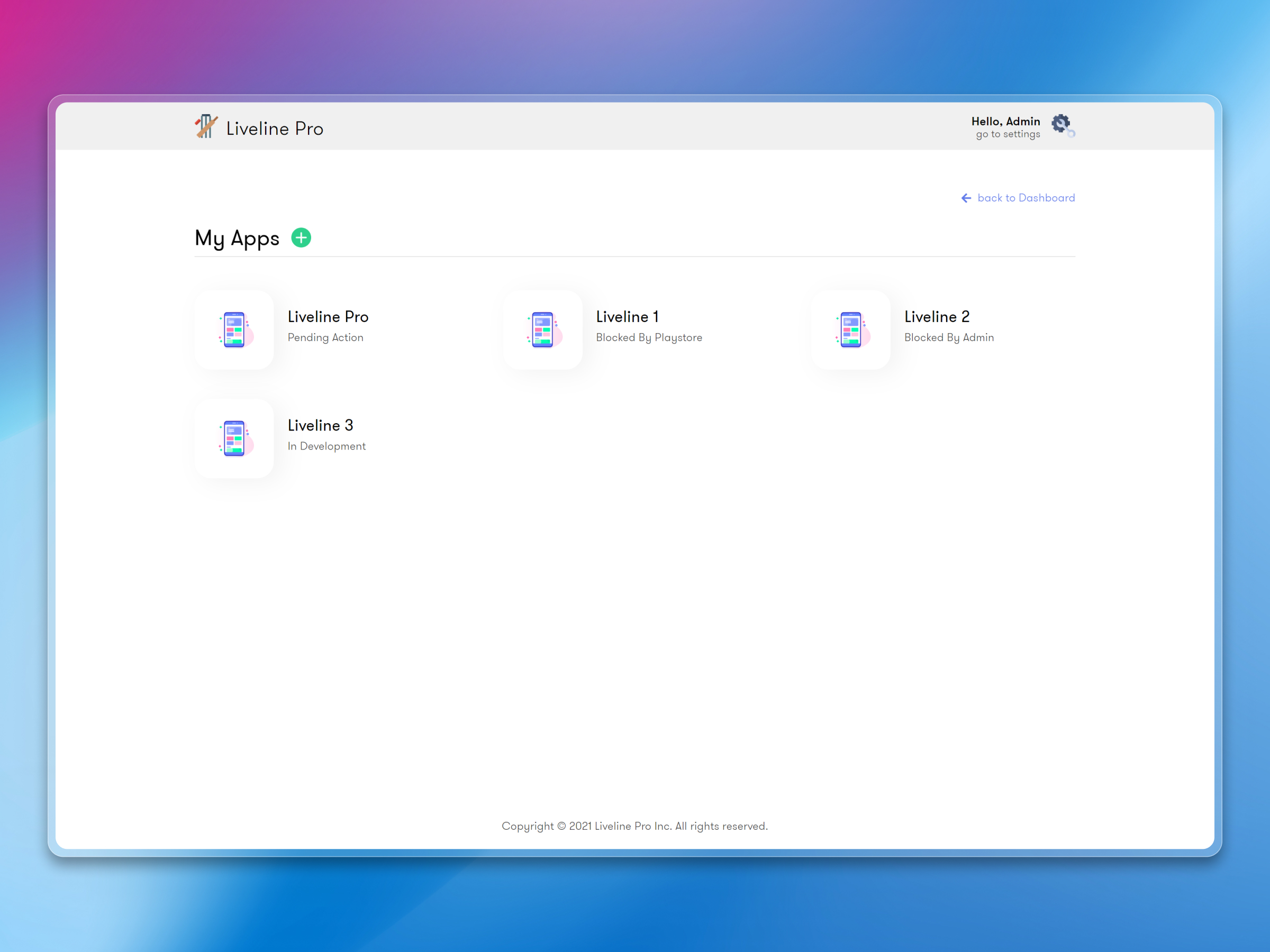 Live Line Dashboard | Craftnotion