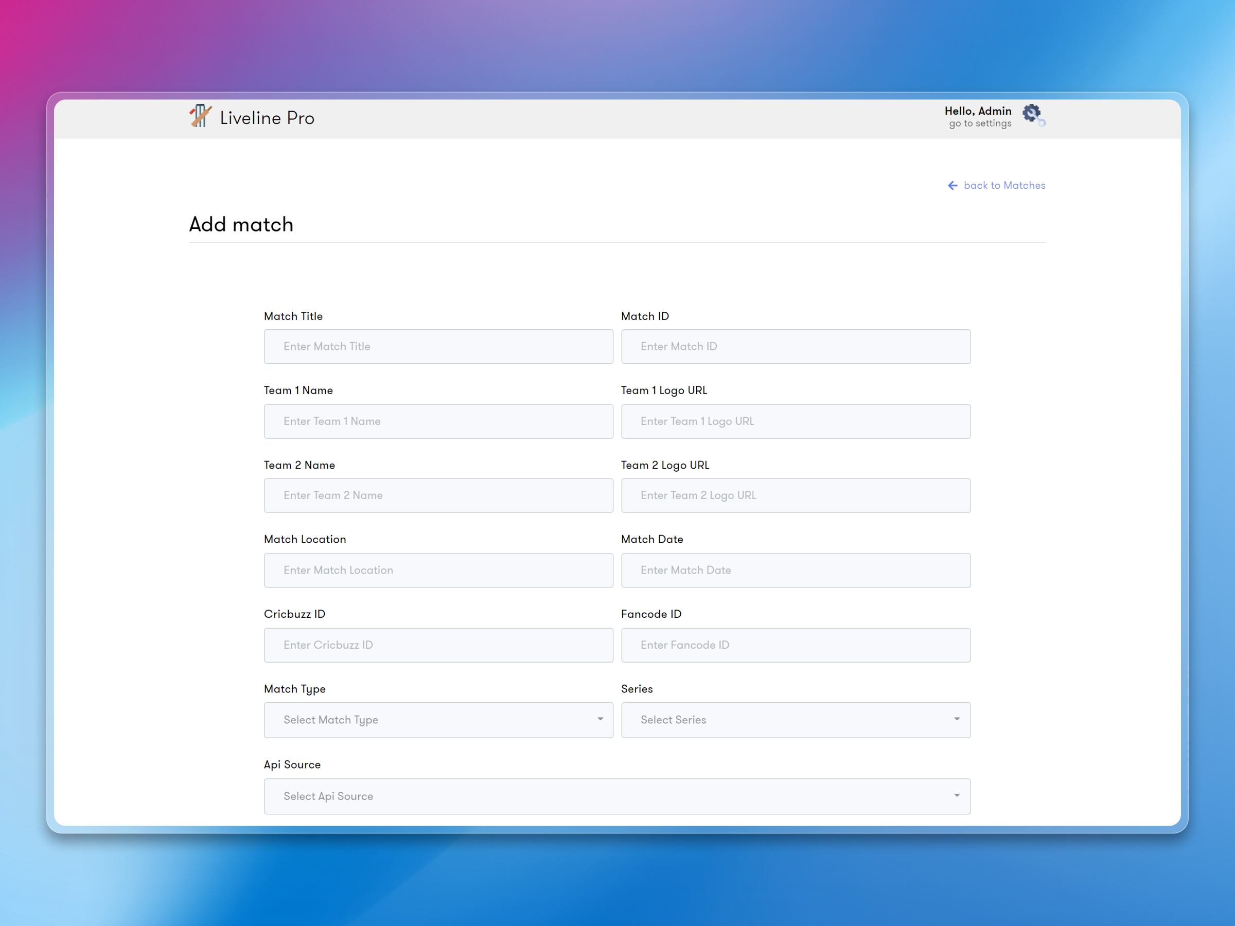 Live Line Dashboard | Craftnotion