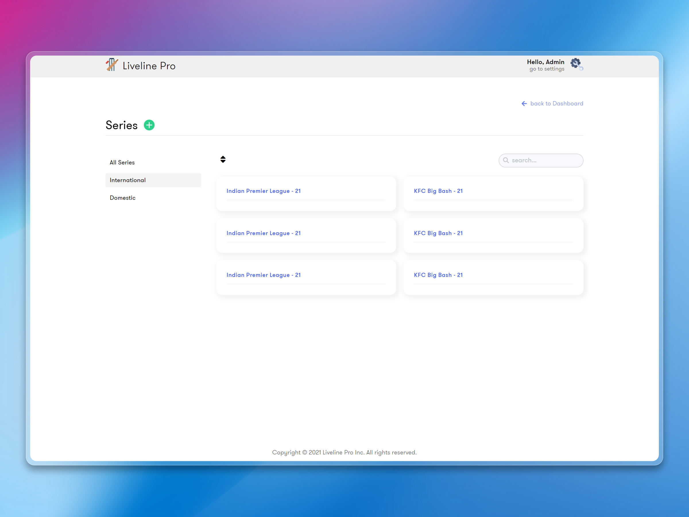 Live Line Dashboard | Craftnotion