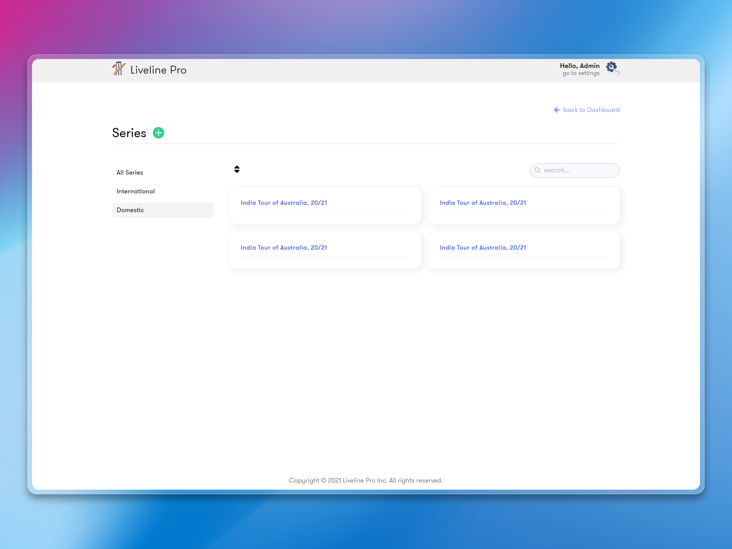 Live Line Dashboard | Craftnotion