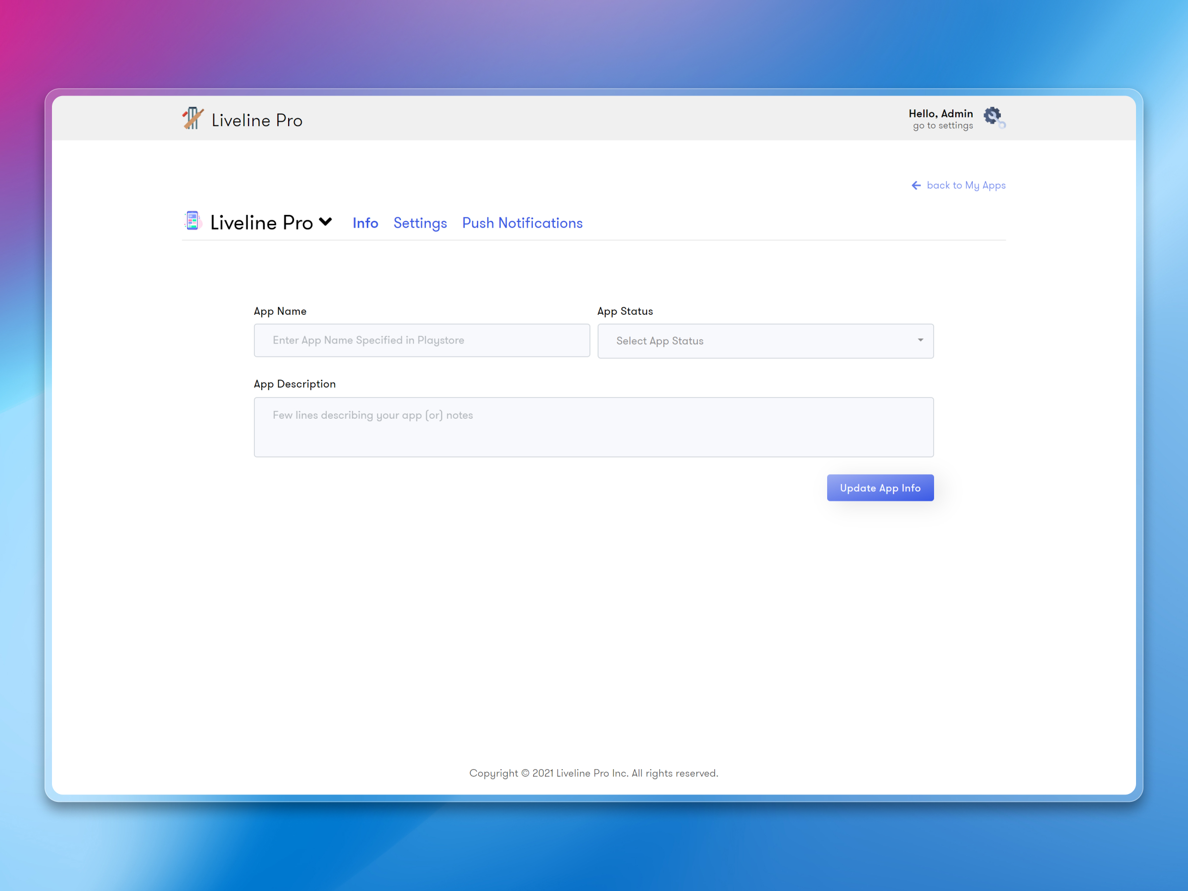Live Line Dashboard | Craftnotion