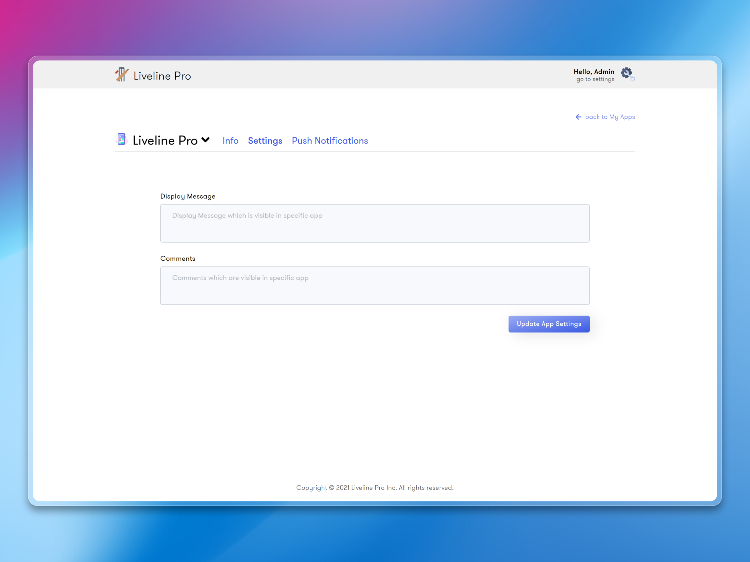 Live Line Dashboard | Craftnotion