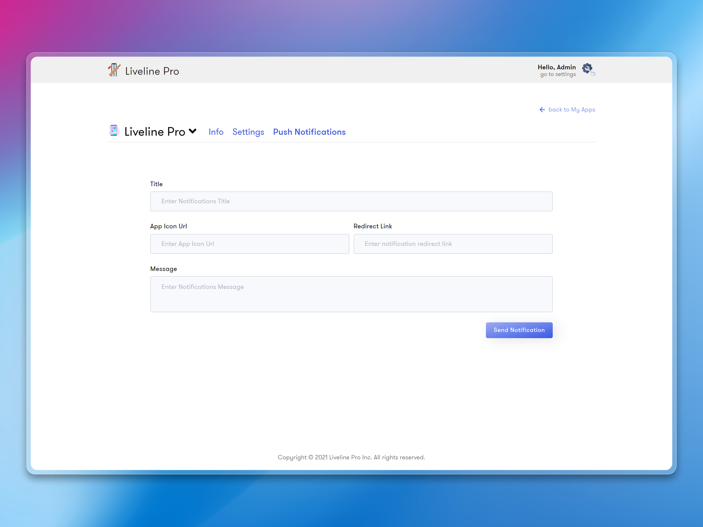Live Line Dashboard | Craftnotion