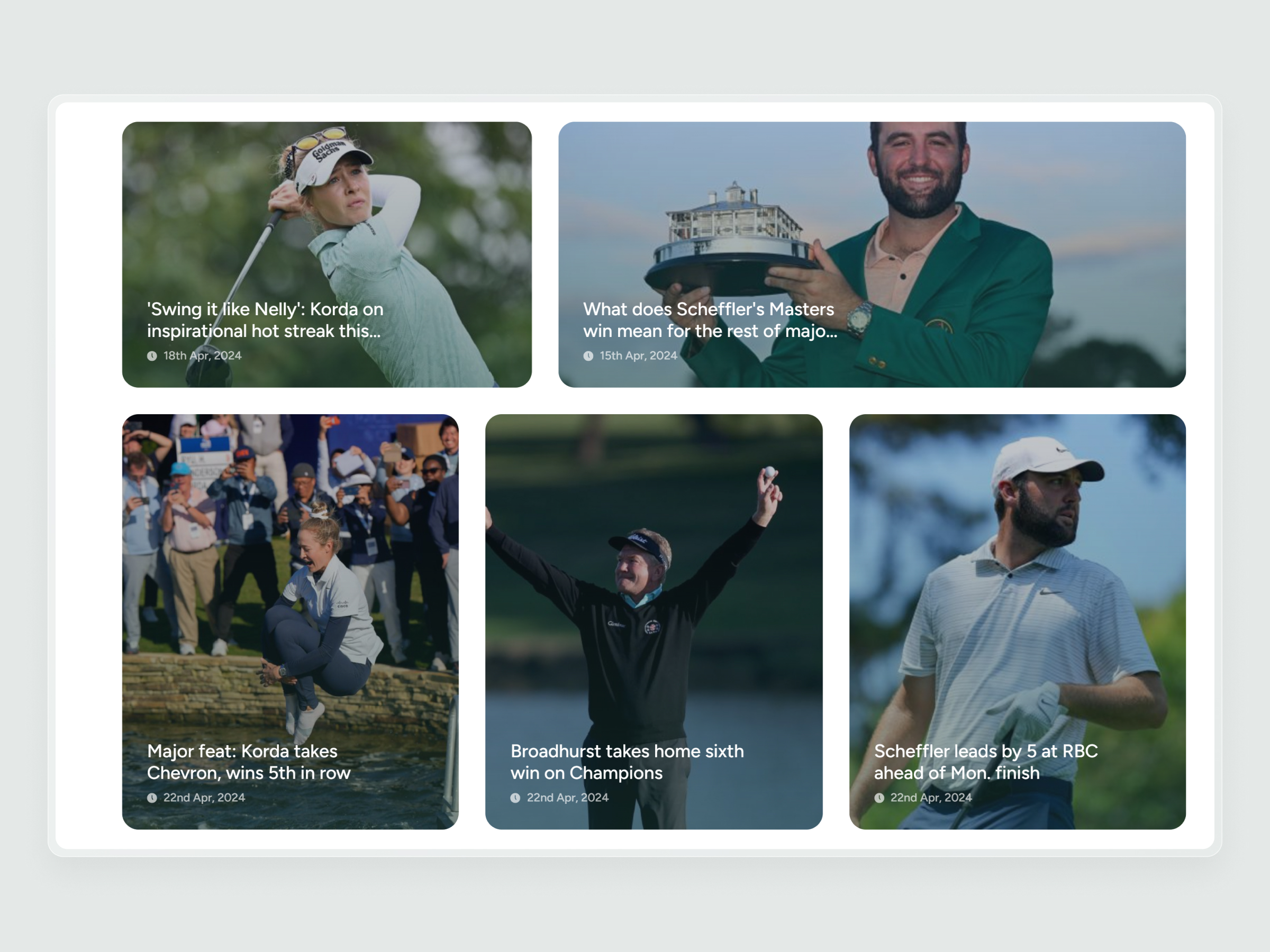 Minority Golf Association Website | Craftnotion