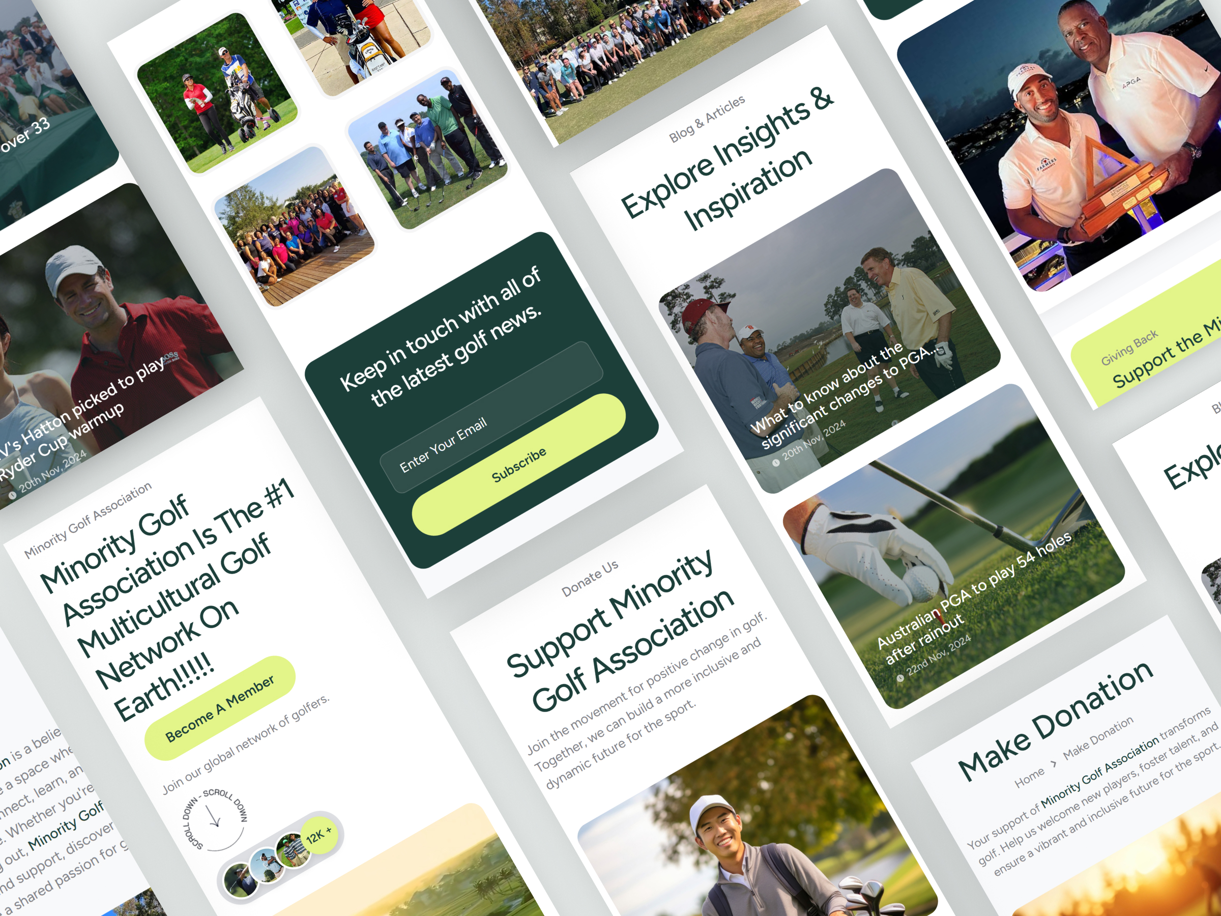 Minority Golf Association | Craftnotion