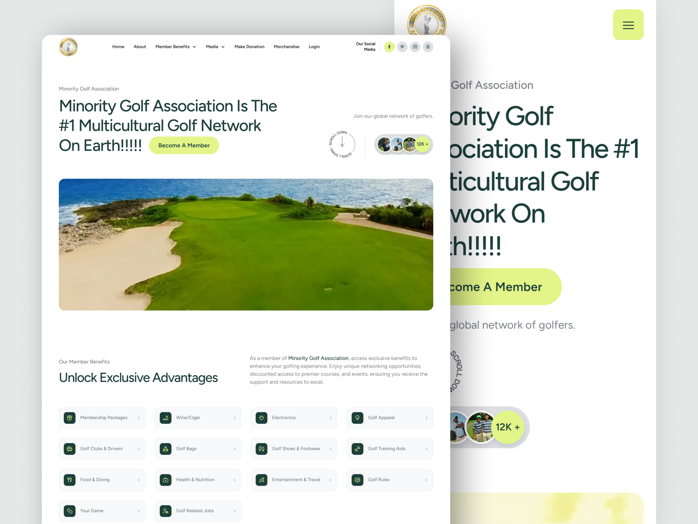 Minority Golf Association | Craftnotion