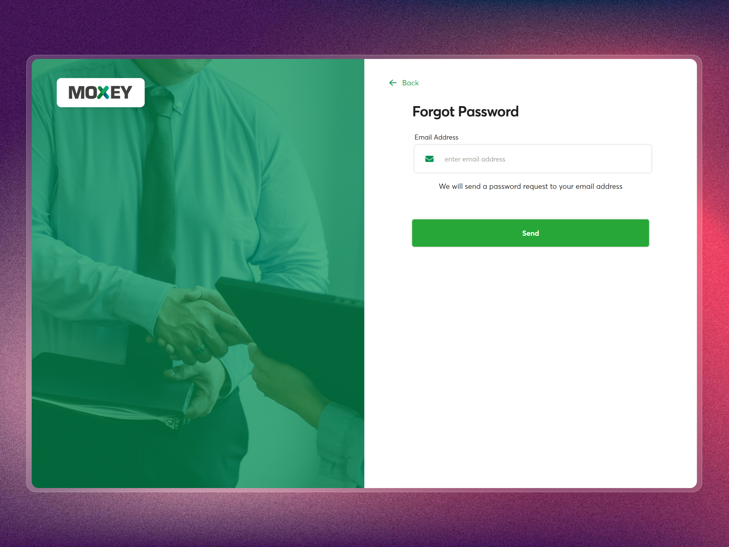 Moxey Invoice Discounting Platform | Craftnotion