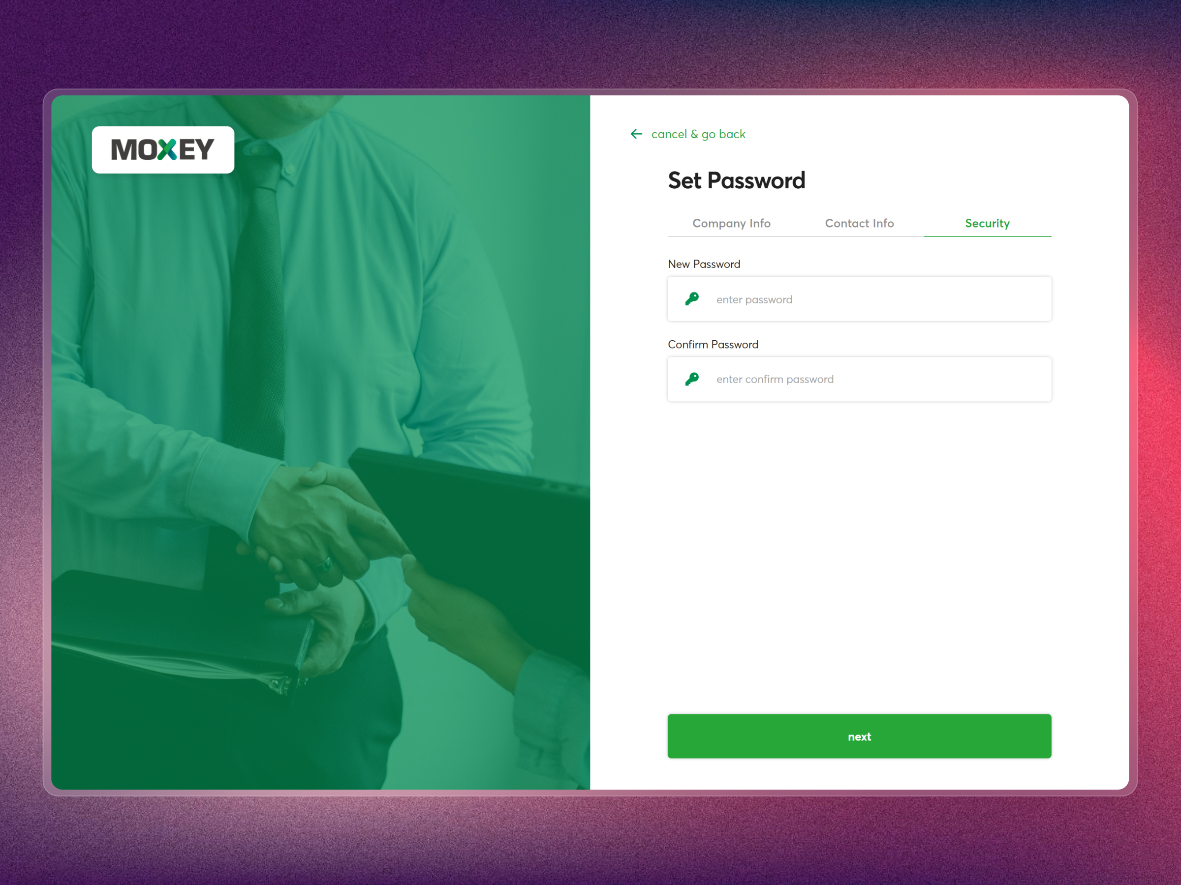 Moxey Invoice Discounting Platform | Craftnotion