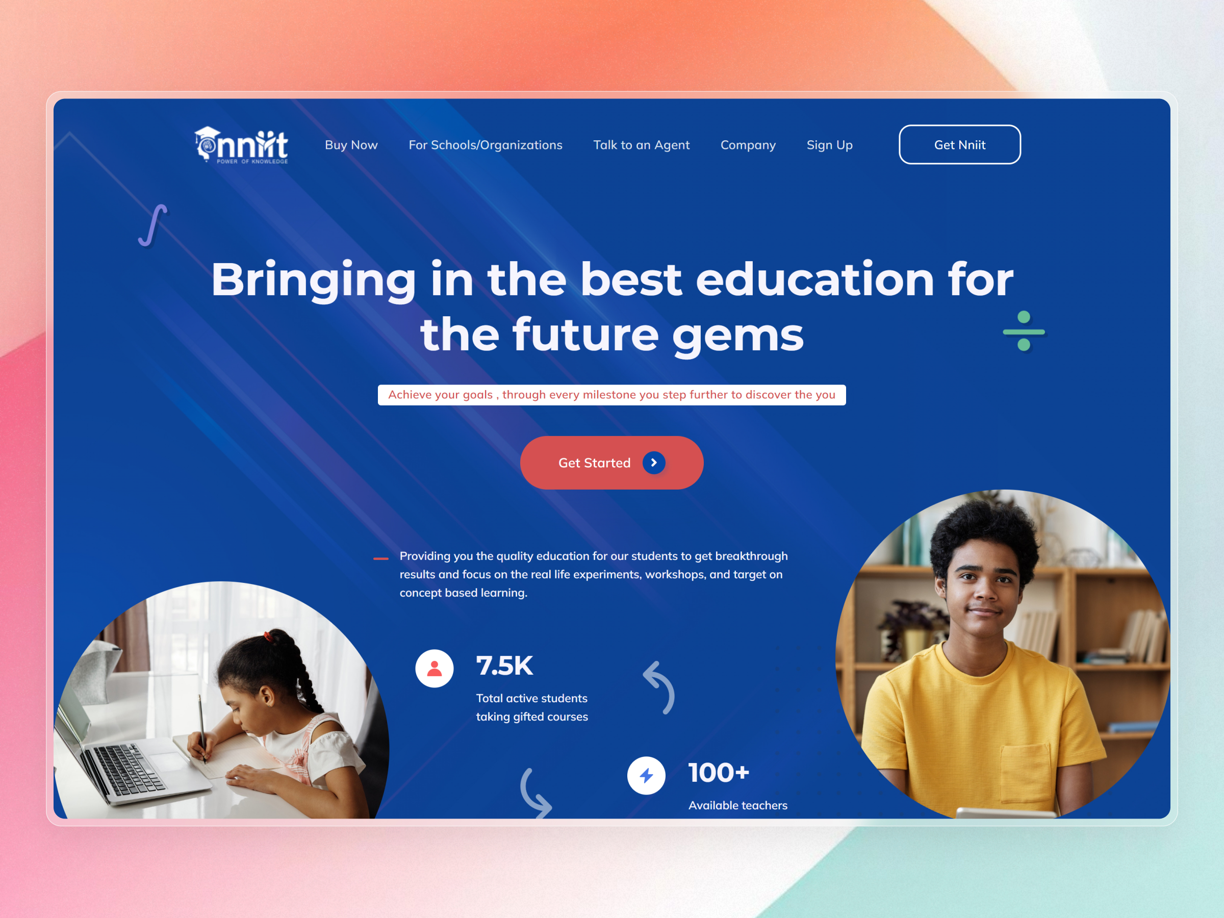 NNIIT Public Website | Craftnotion
