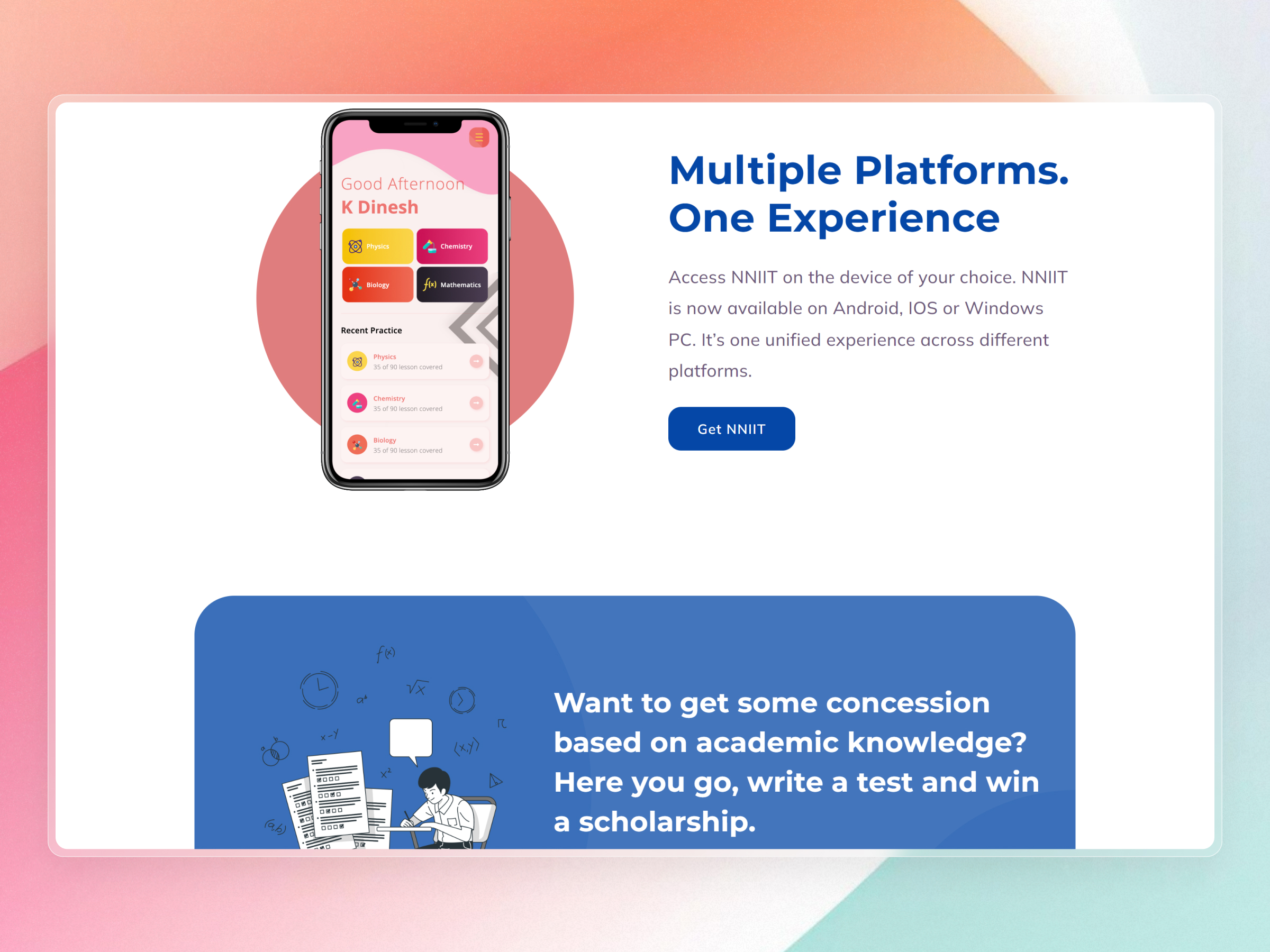 NNIIT Public Website | Craftnotion