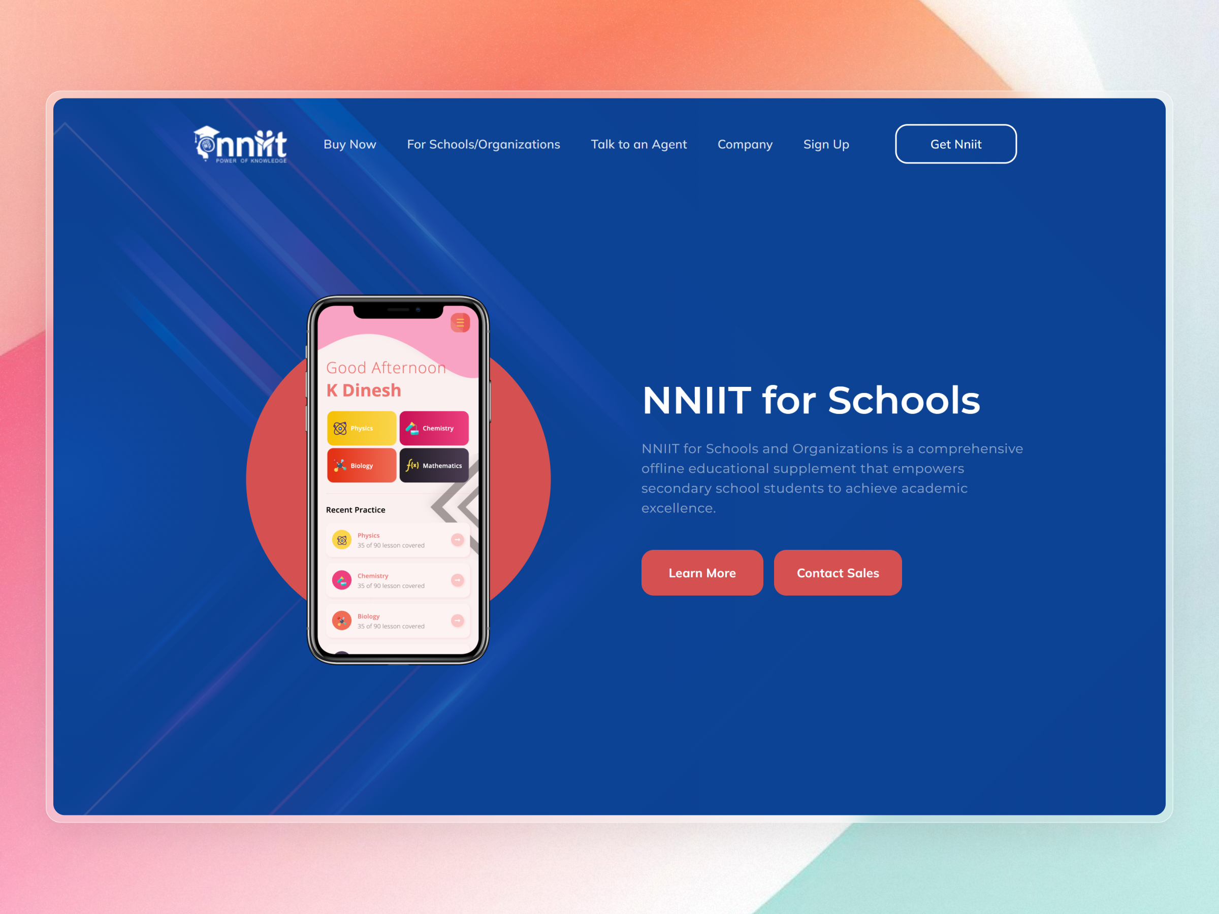 NNIIT Public Website | Craftnotion