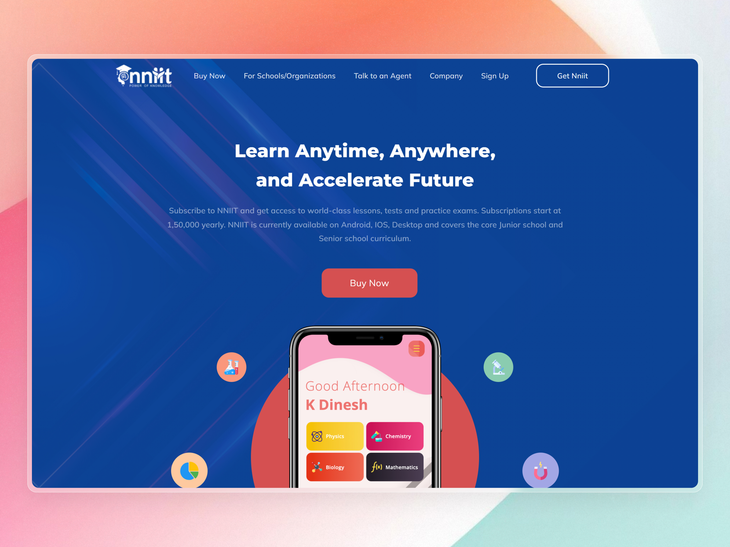 NNIIT Public Website | Craftnotion