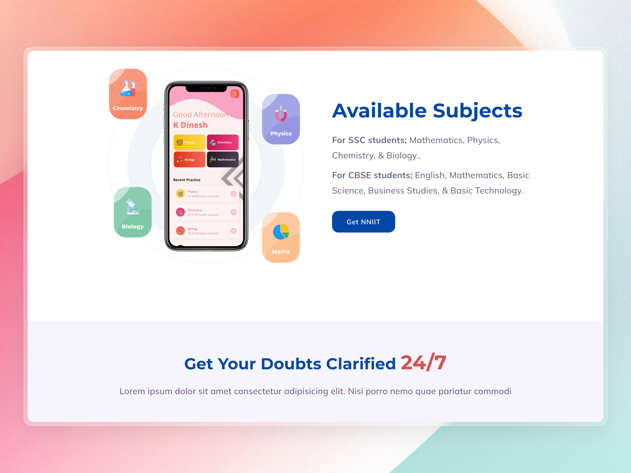 NNIIT Public Website | Craftnotion