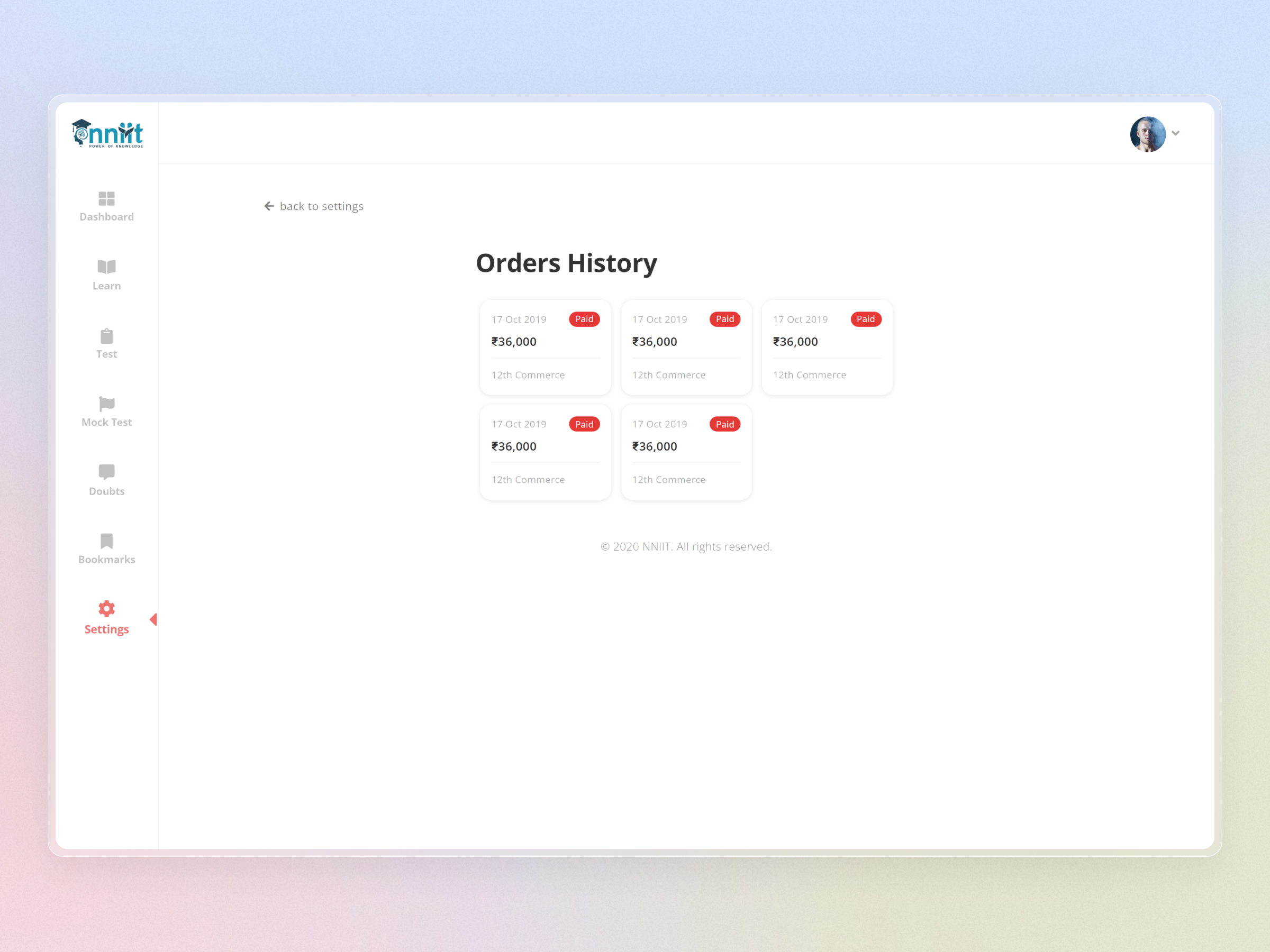 NNIIT Learning Management System | Craftnotion