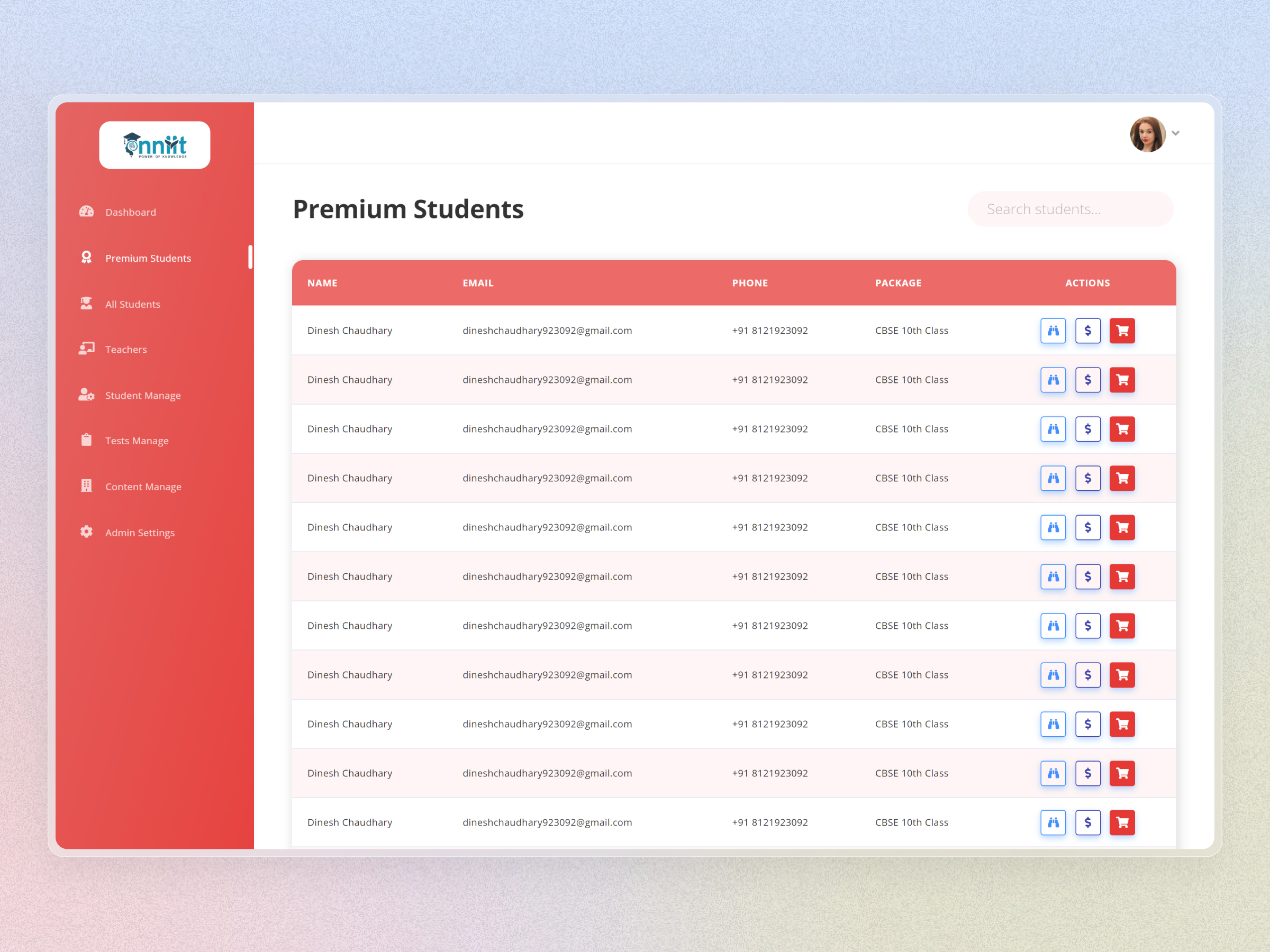 NNIIT Learning Management System | Craftnotion