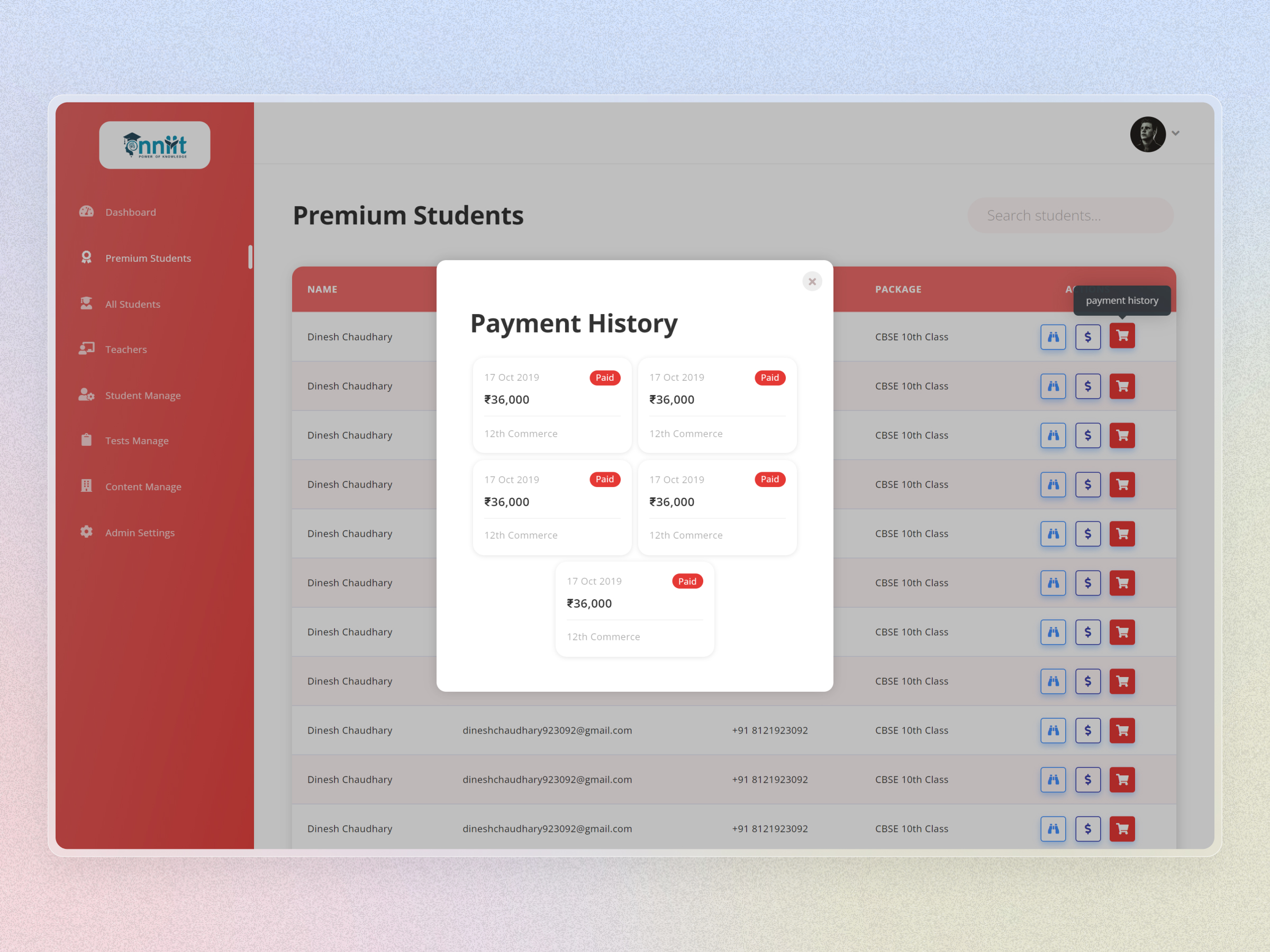NNIIT Learning Management System | Craftnotion