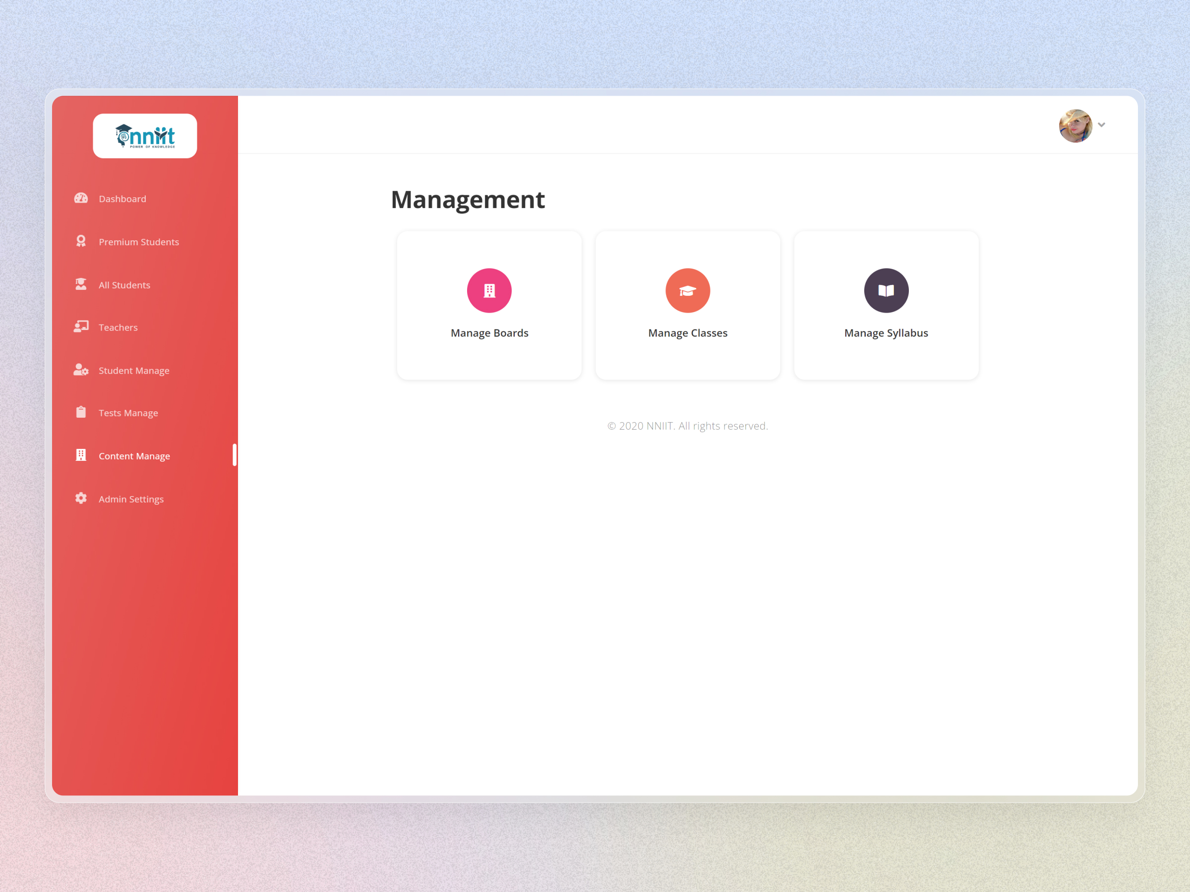 NNIIT Learning Management System | Craftnotion
