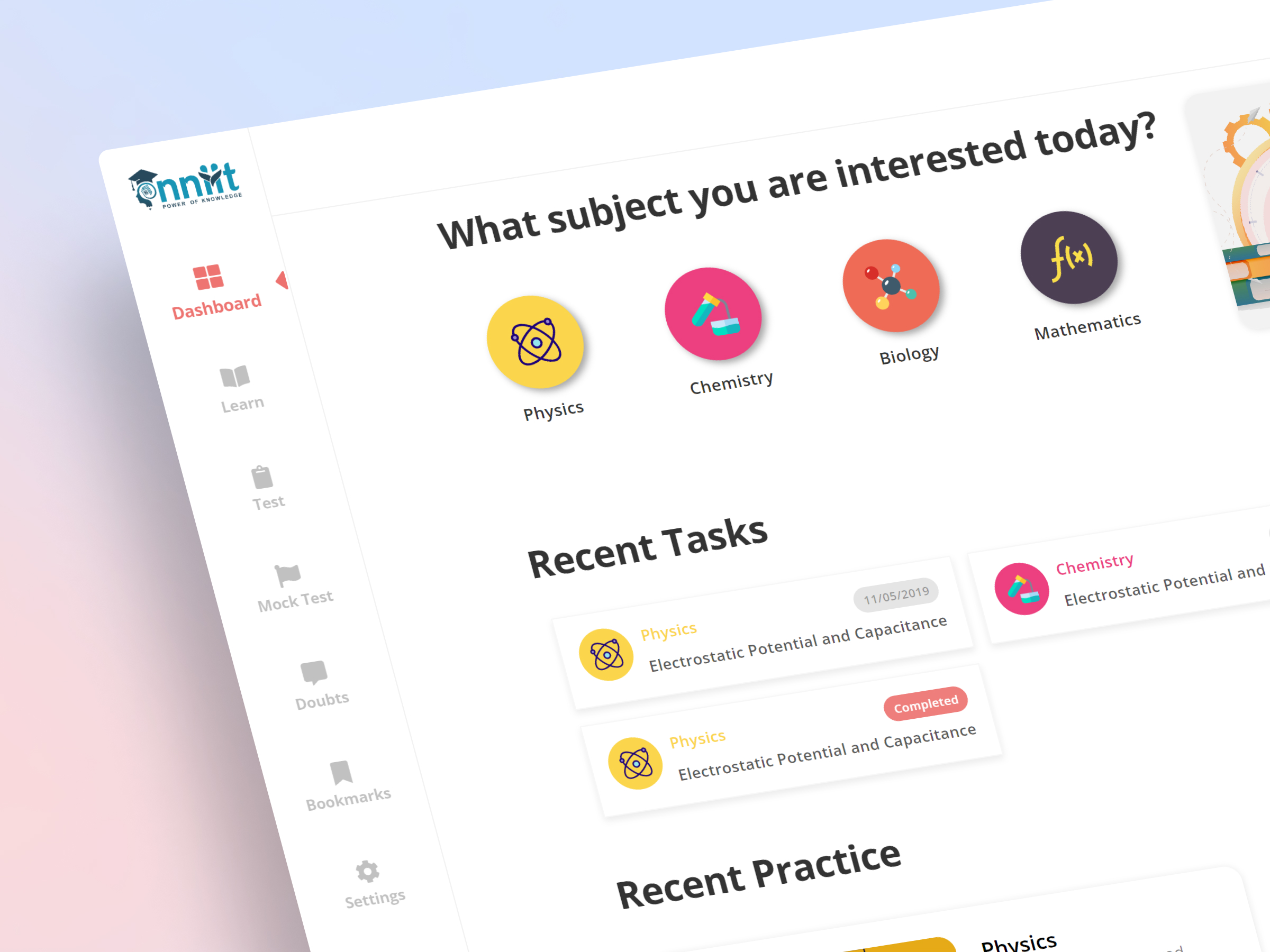 NNIIT LMS Dashboard | Craftnotion