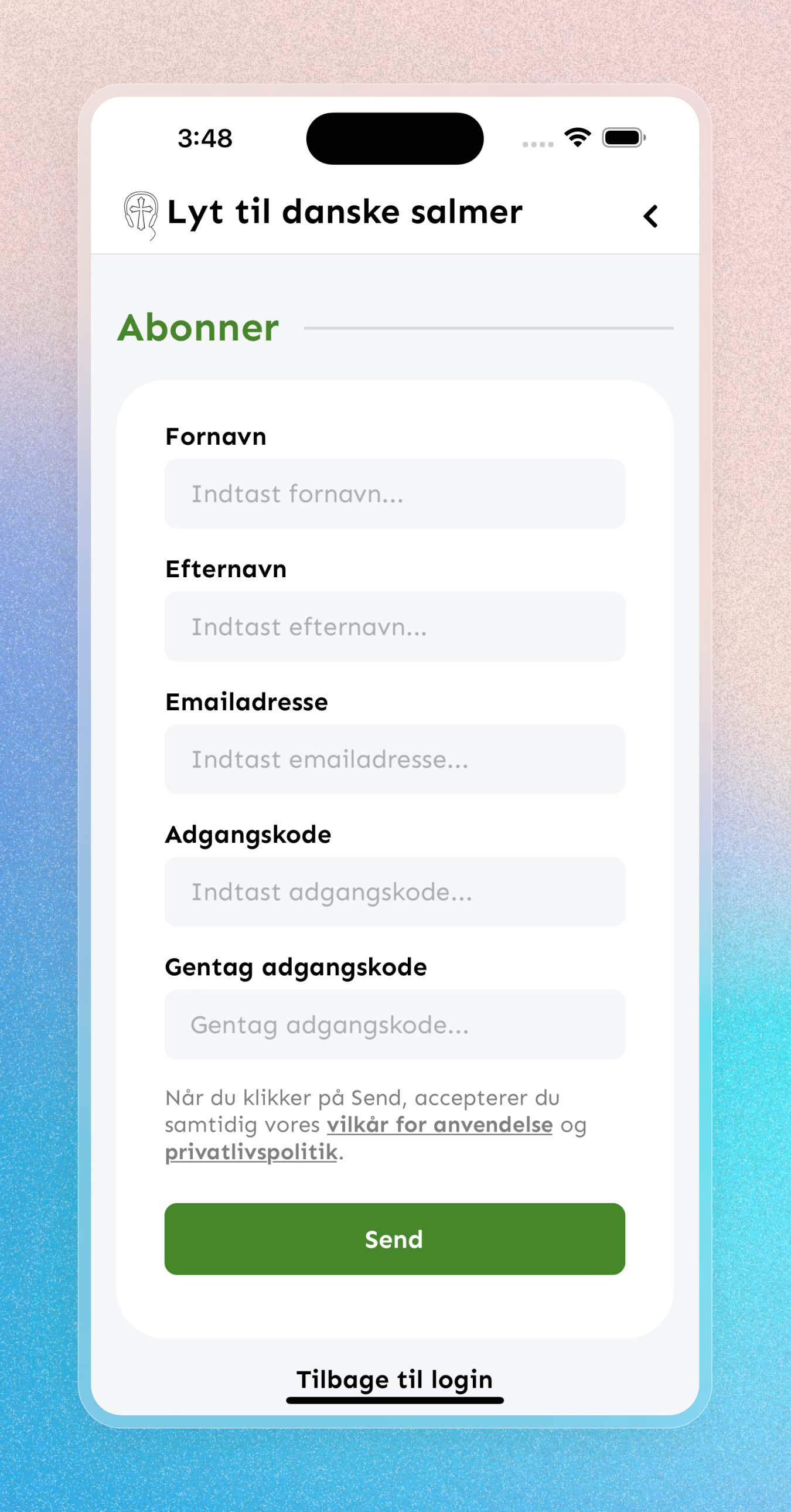 Lyt til Danske Salmer Mobile Apps | Craftnotion