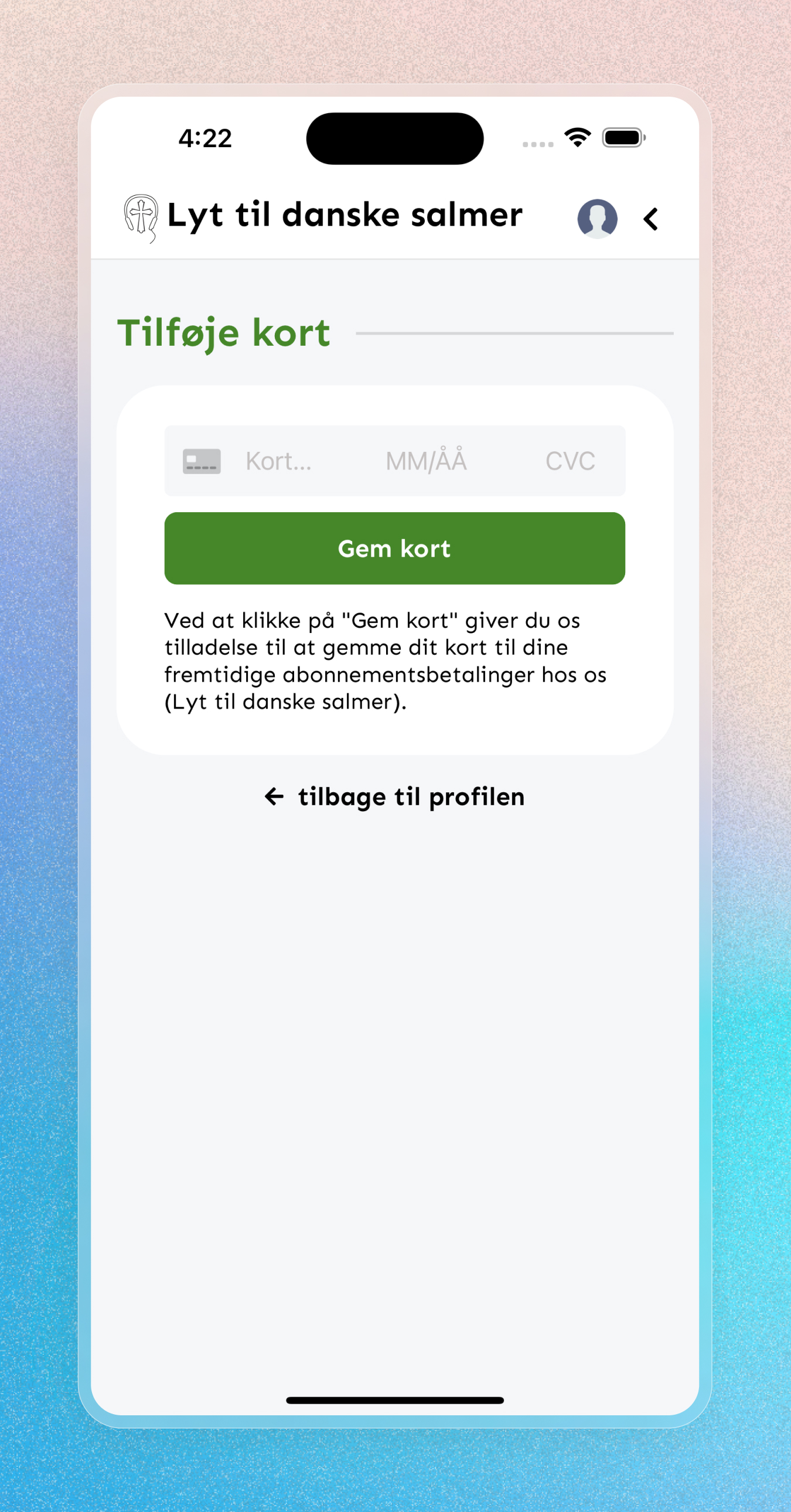 Lyt til Danske Salmer Mobile Apps | Craftnotion