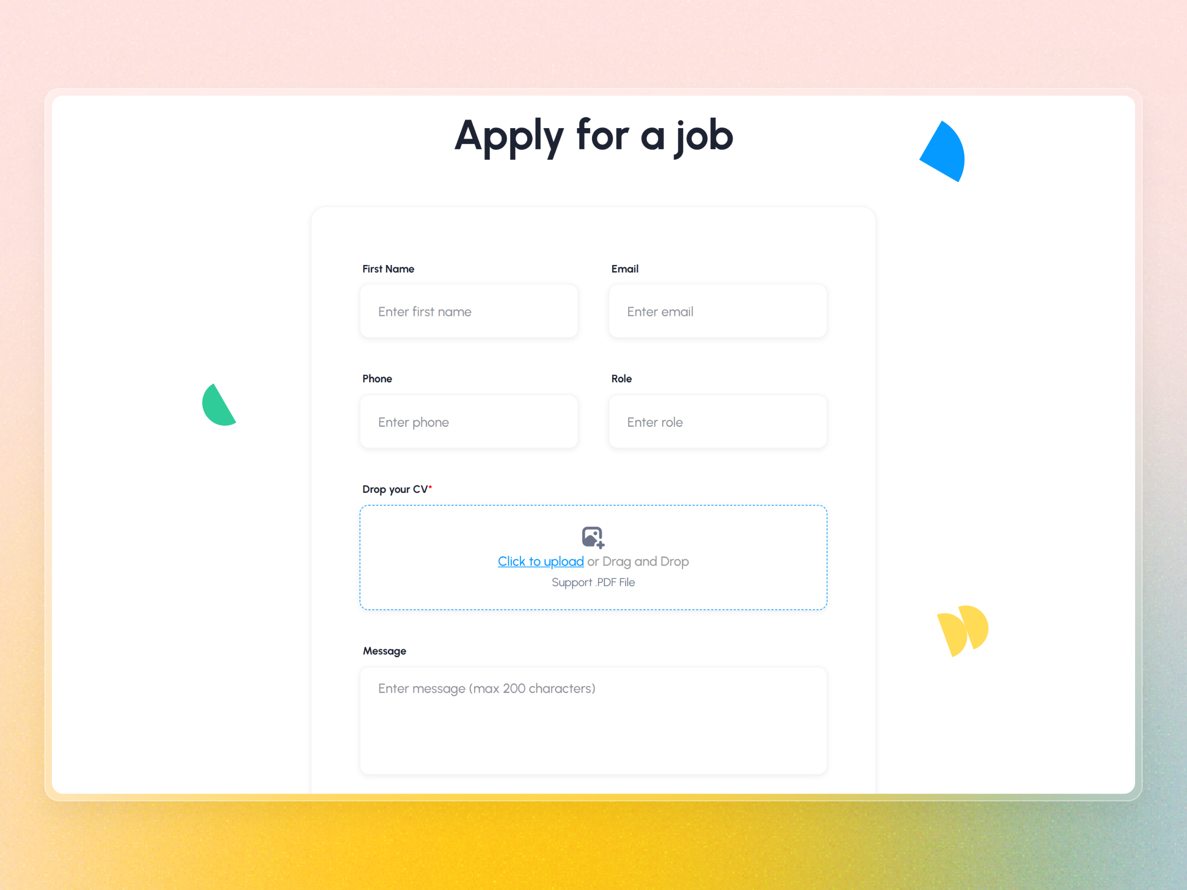 Siddhi Early Learning Center Website | Craftnotion