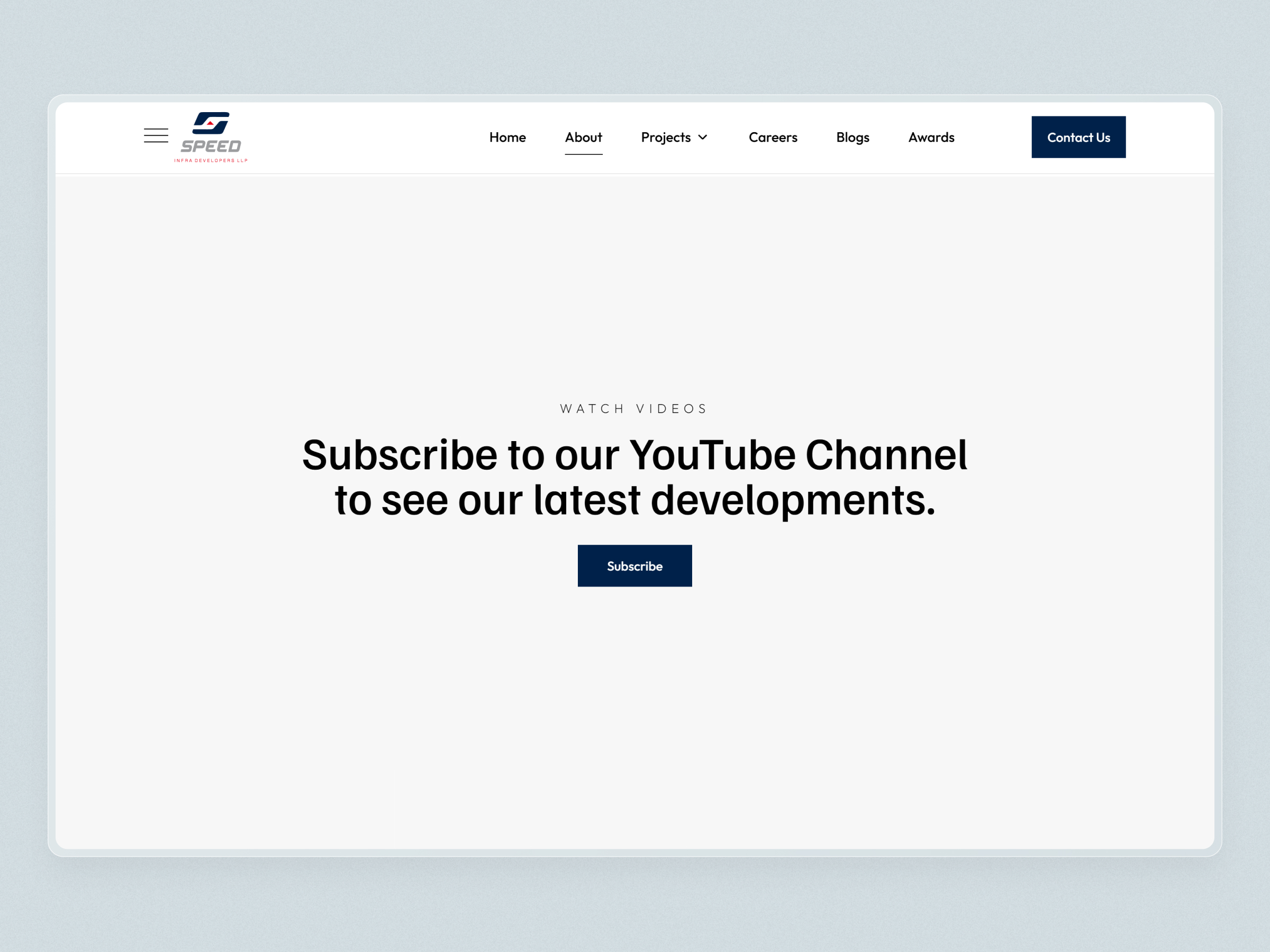 Speed Infra Real Estate Website | Craftnotion