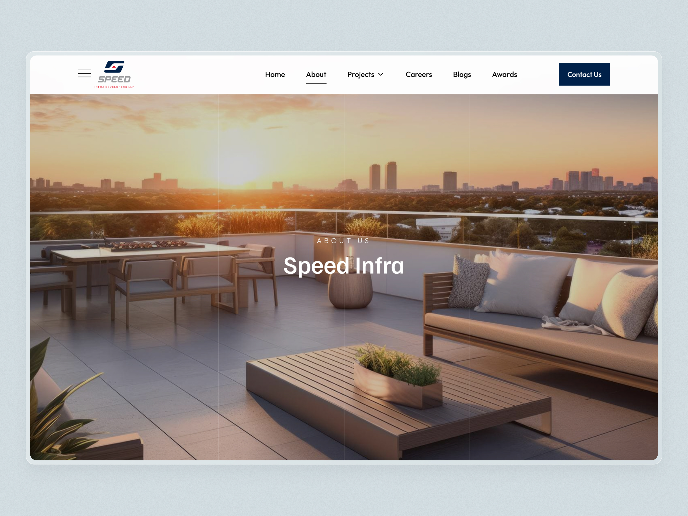 Speed Infra Real Estate Website | Craftnotion