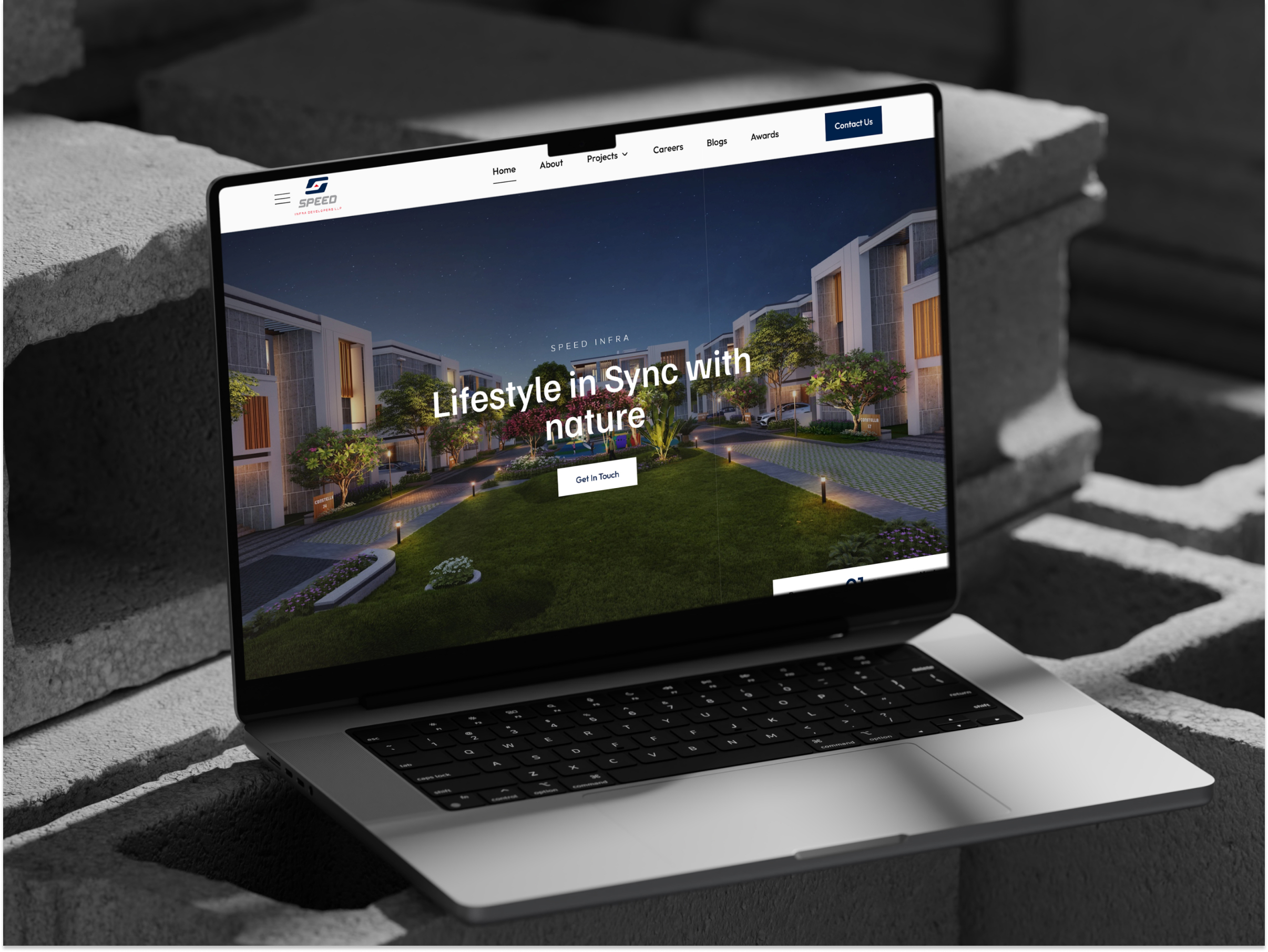 Speed Infra Real Estate Website | Craftnotion