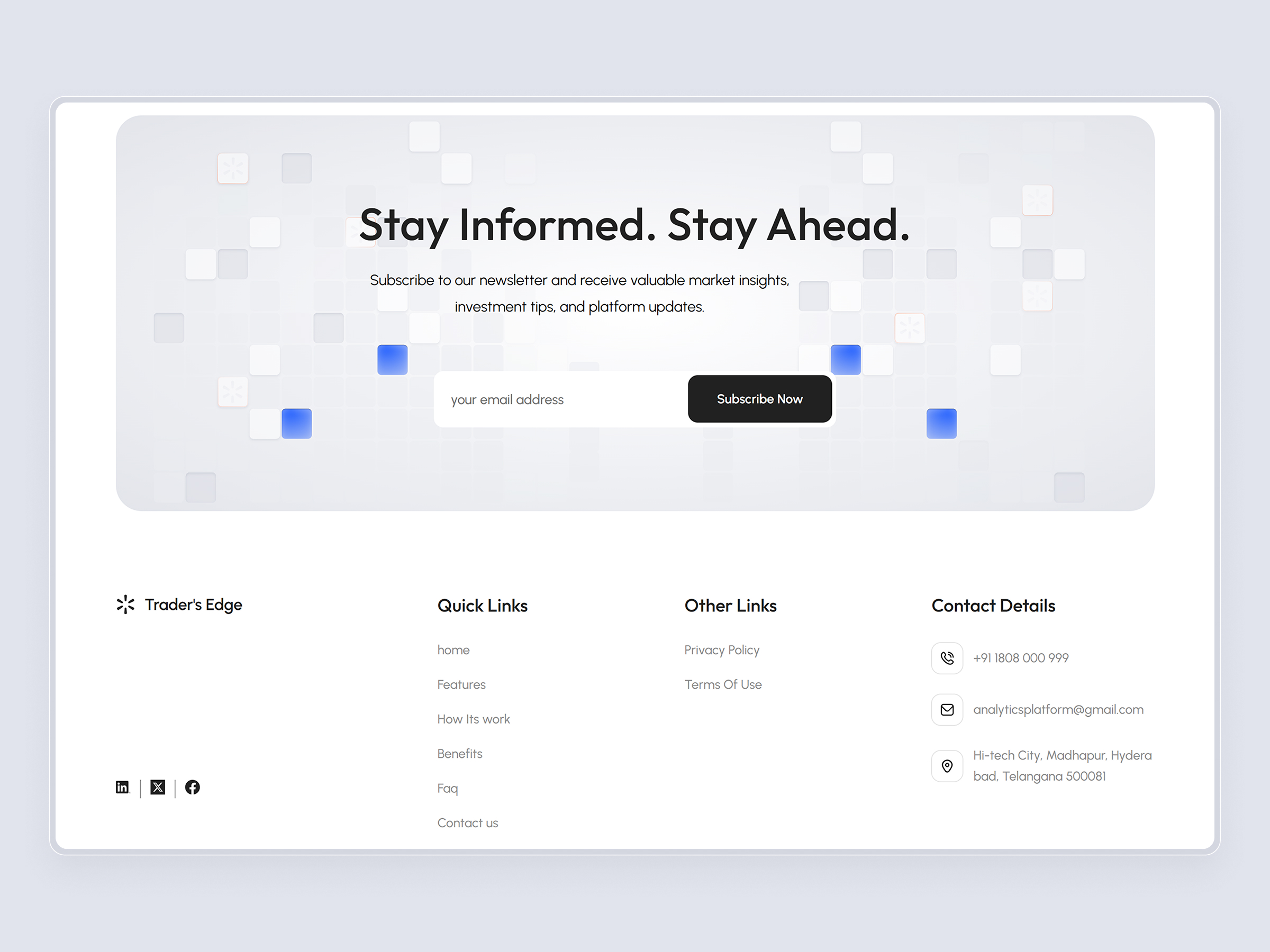 TradersEdge Platform | Craftnotion