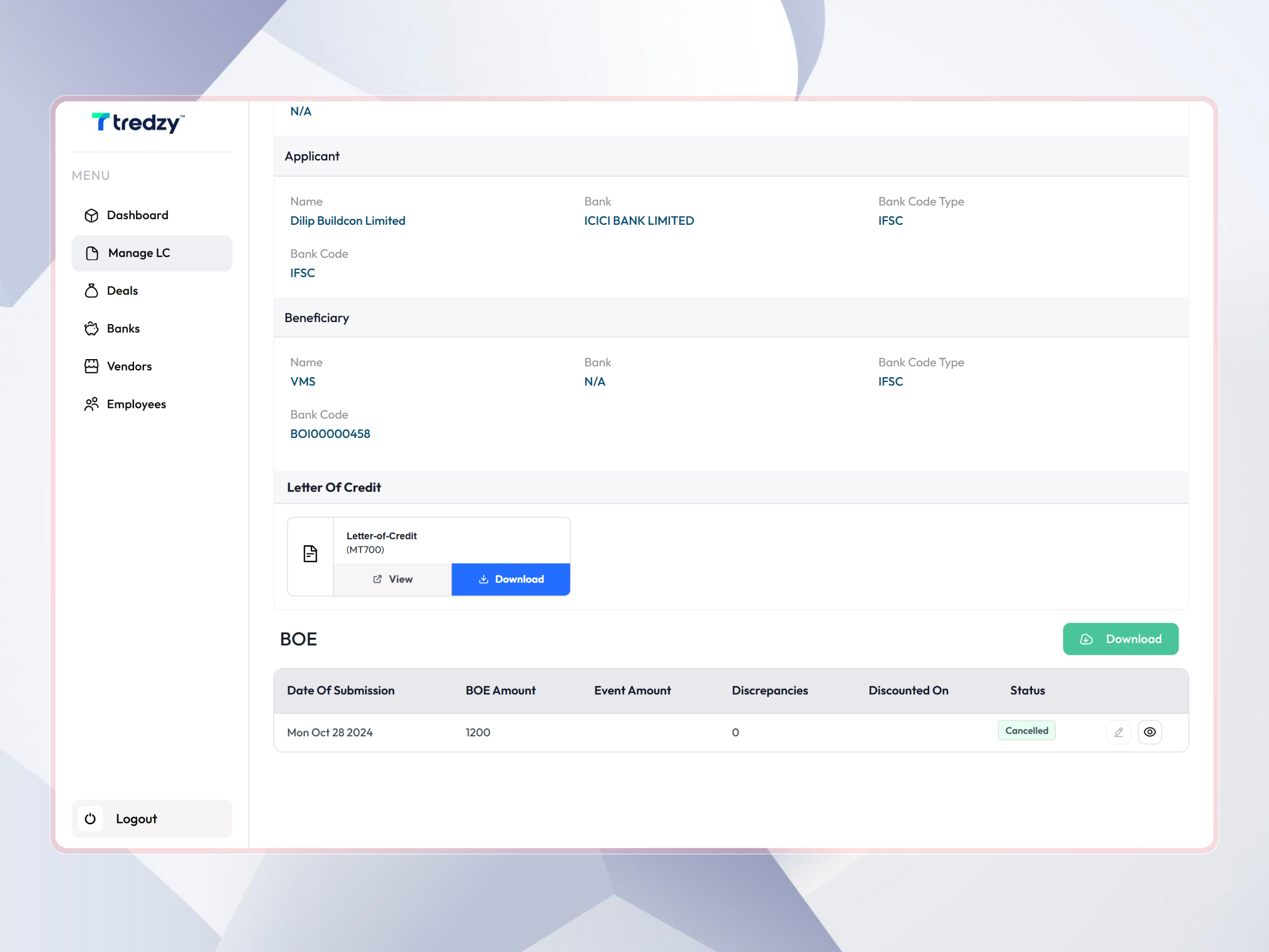 Tredzy Fintech SaaS Platform | Craftnotion