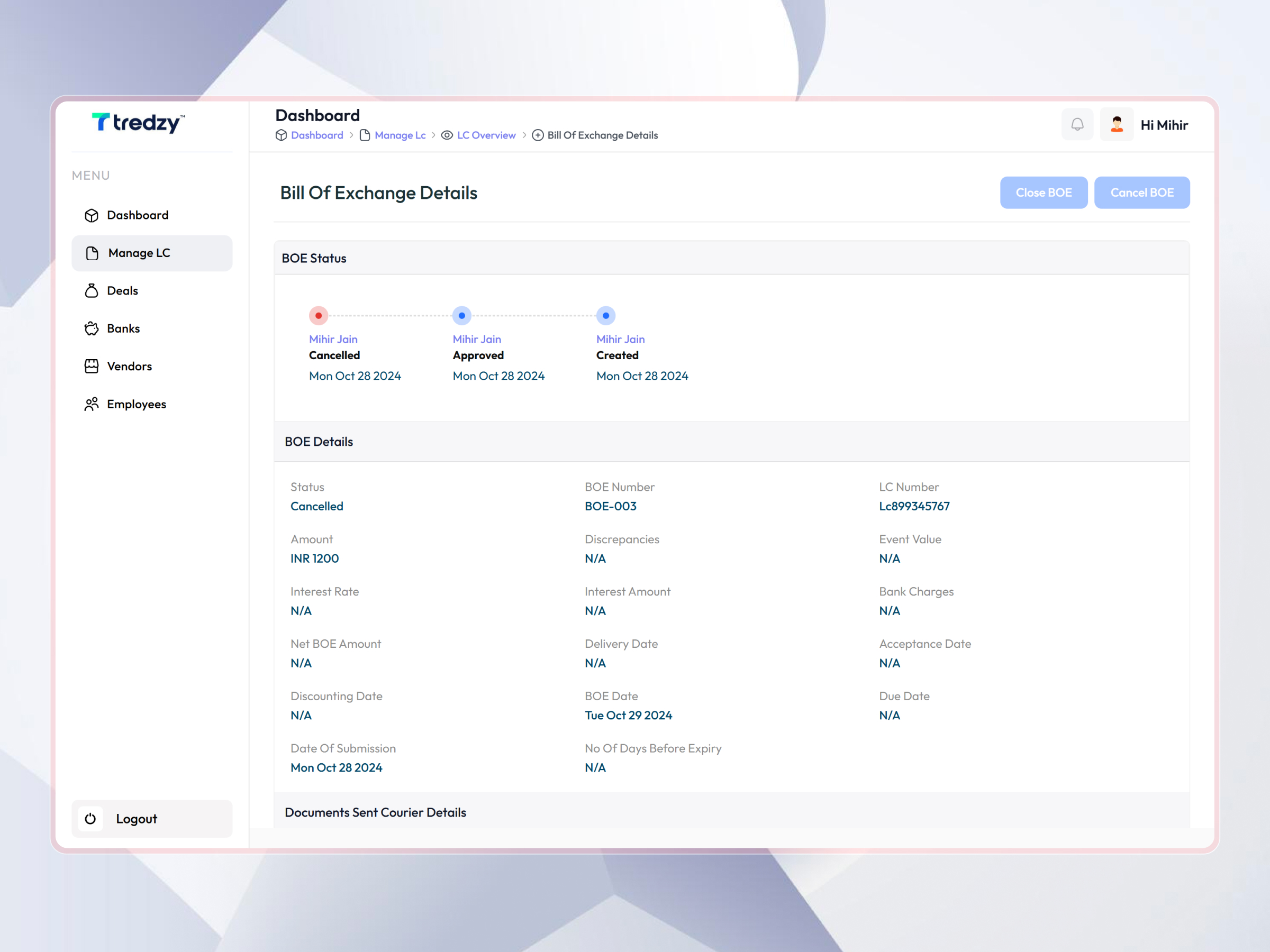Tredzy Fintech SaaS Platform | Craftnotion
