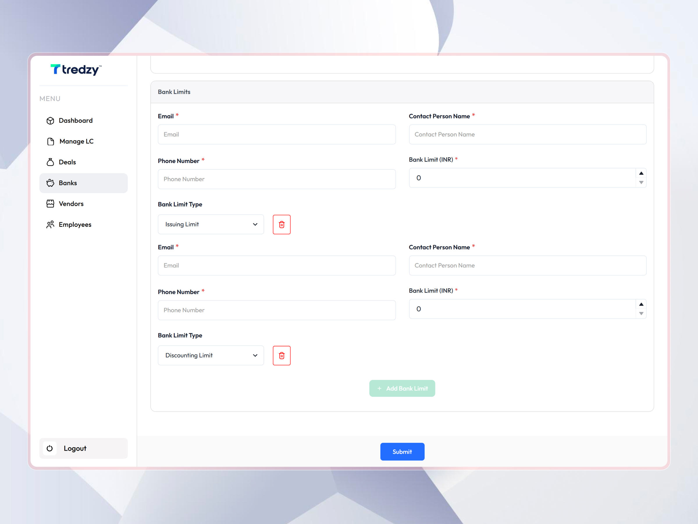 Tredzy Fintech SaaS Platform | Craftnotion