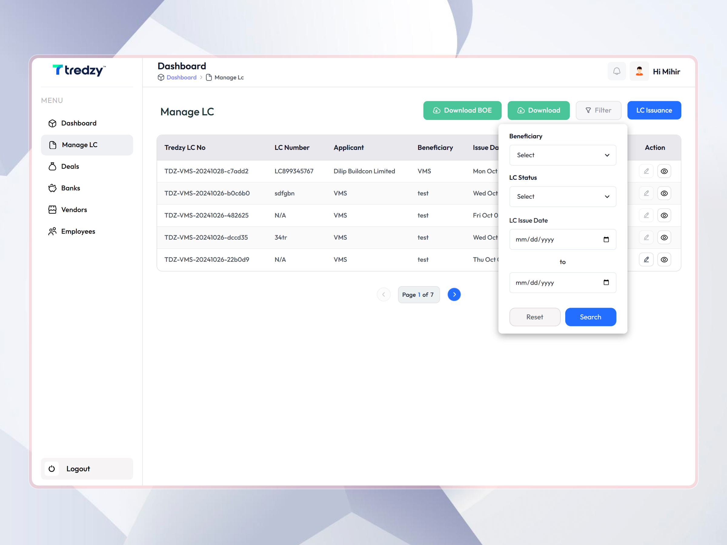 Tredzy Fintech SaaS Platform | Craftnotion