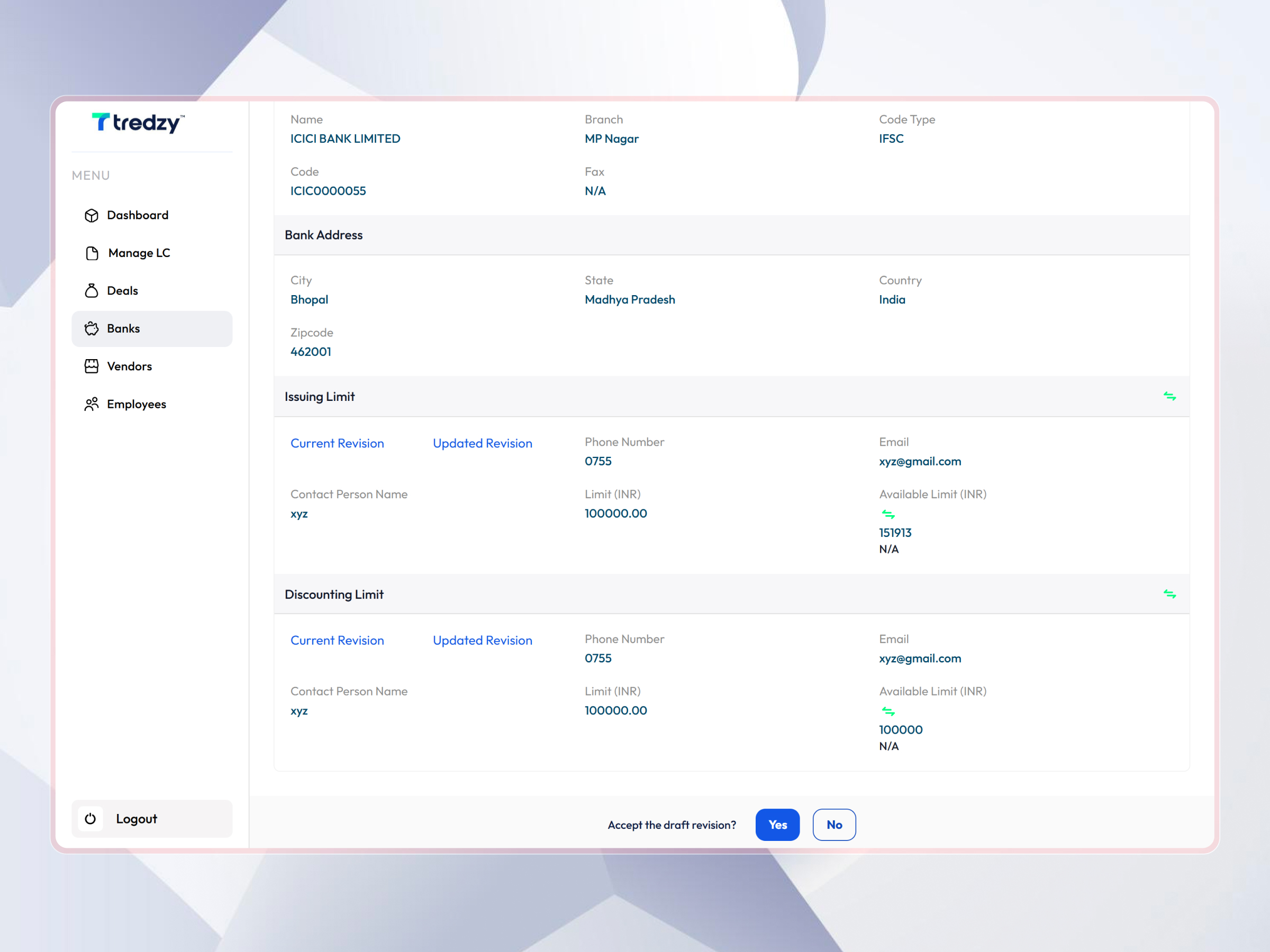 Tredzy Fintech SaaS Platform | Craftnotion