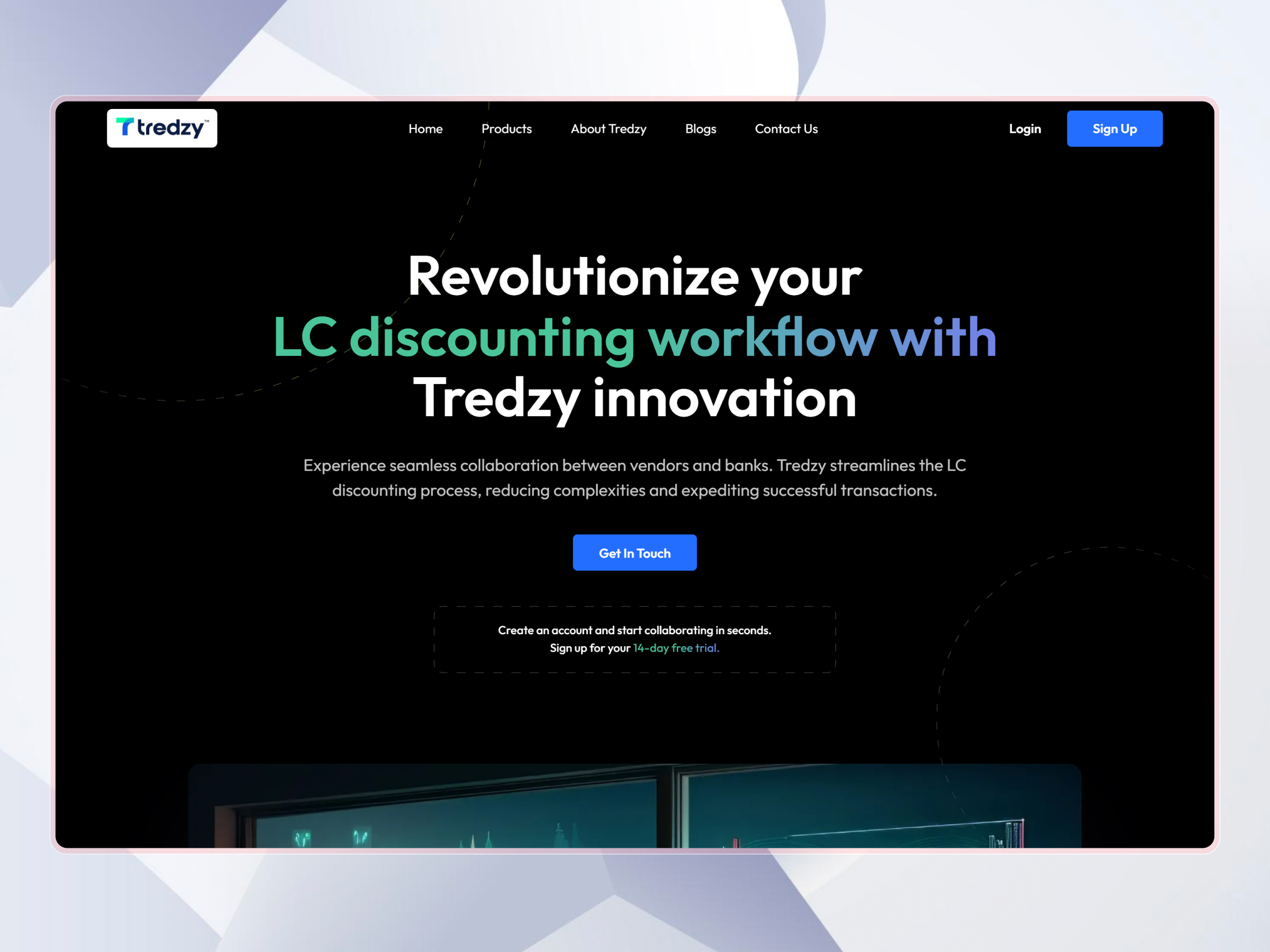 Tredzy Fintech SaaS Platform | Craftnotion